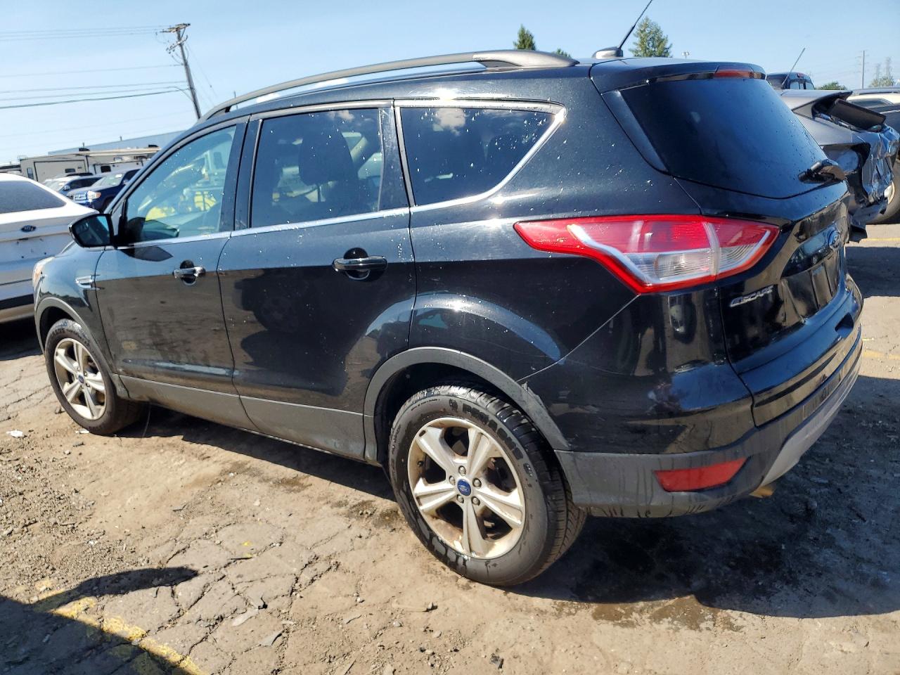 2014 Ford Escape Se Black vin: 1FMCU9GX5EUD82742