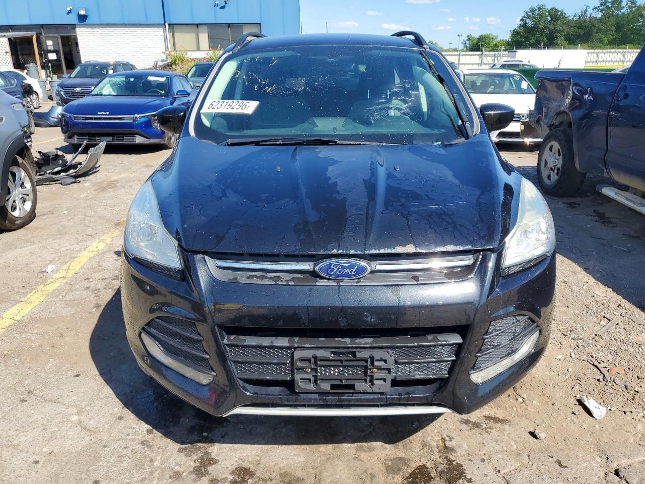2014 Ford Escape Se Black vin: 1FMCU9GX5EUD82742