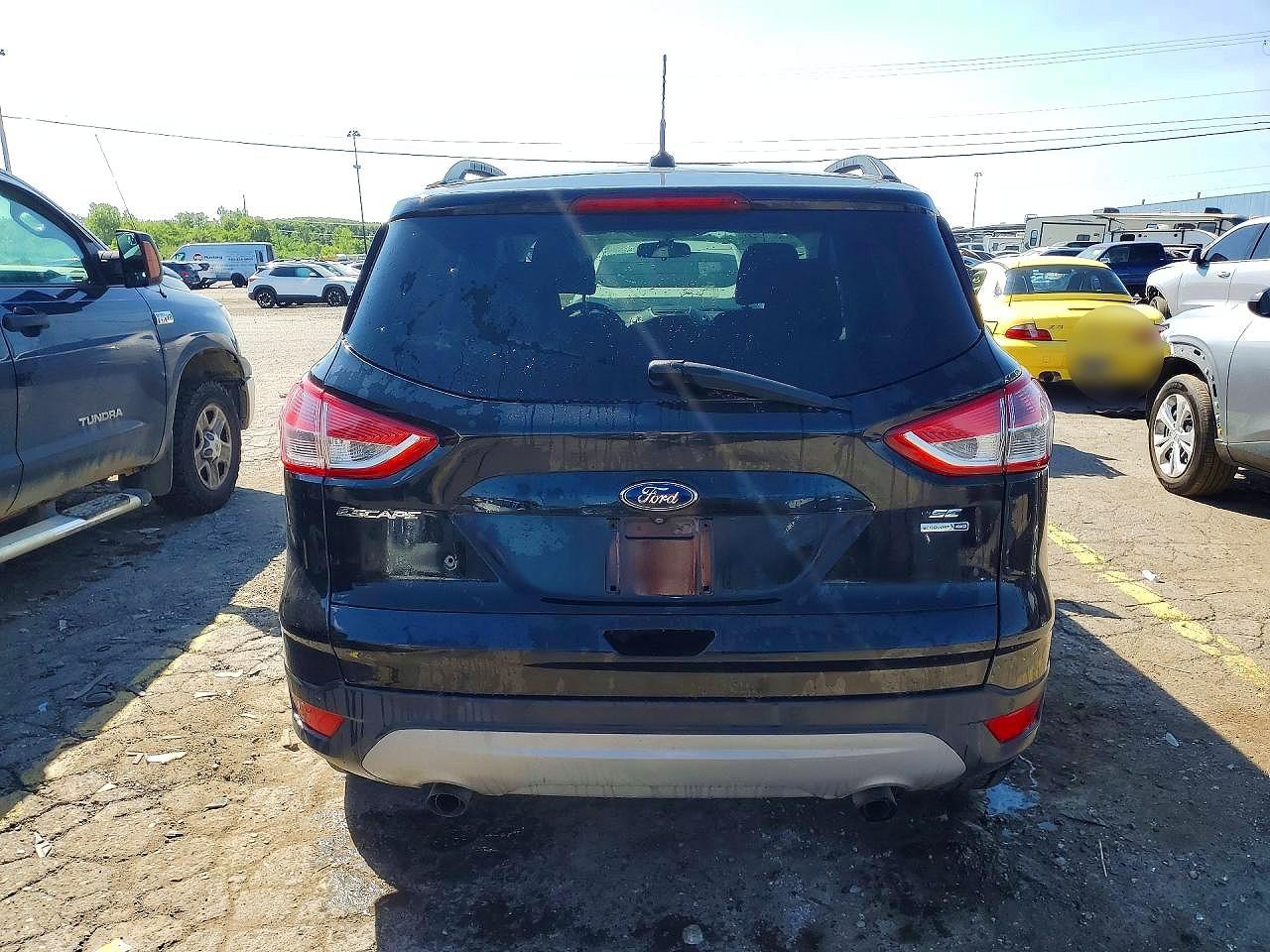 2014 Ford Escape Se Black vin: 1FMCU9GX5EUD82742
