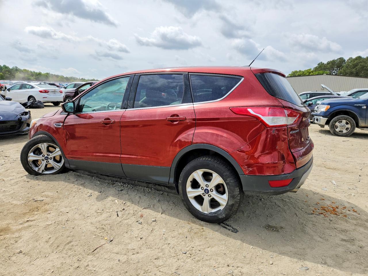 2014 Ford Escape Se Red vin: 1FMCU9GX5EUE19823