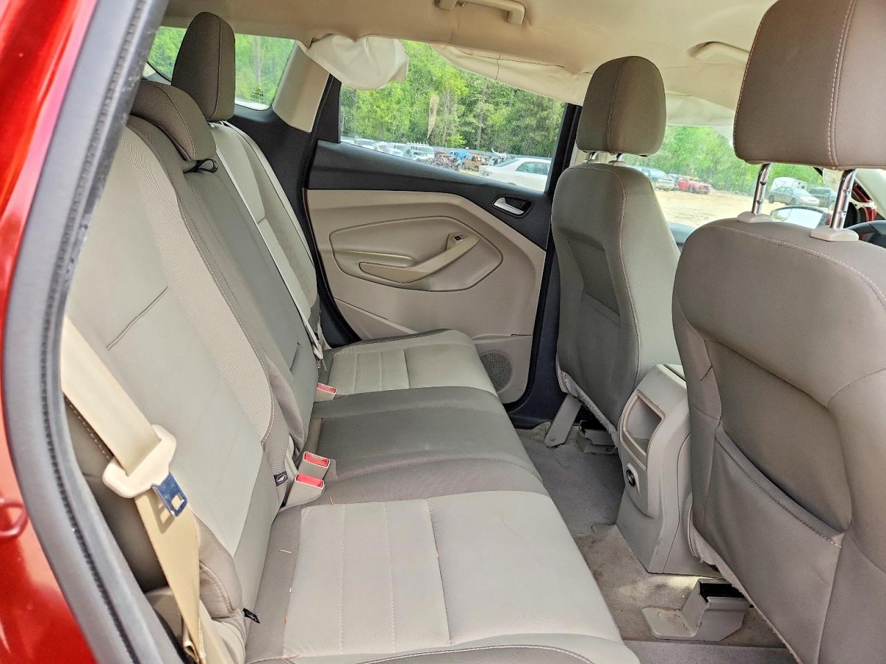 2014 Ford Escape Se Red vin: 1FMCU9GX5EUE19823
