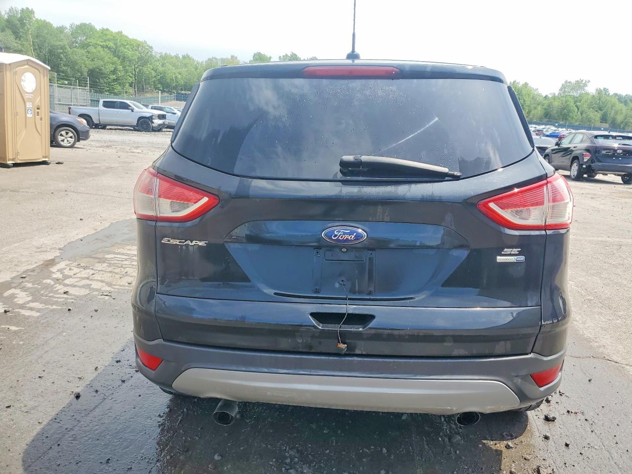 2014 Ford Escape Se Black vin: 1FMCU9GX5EUE54149