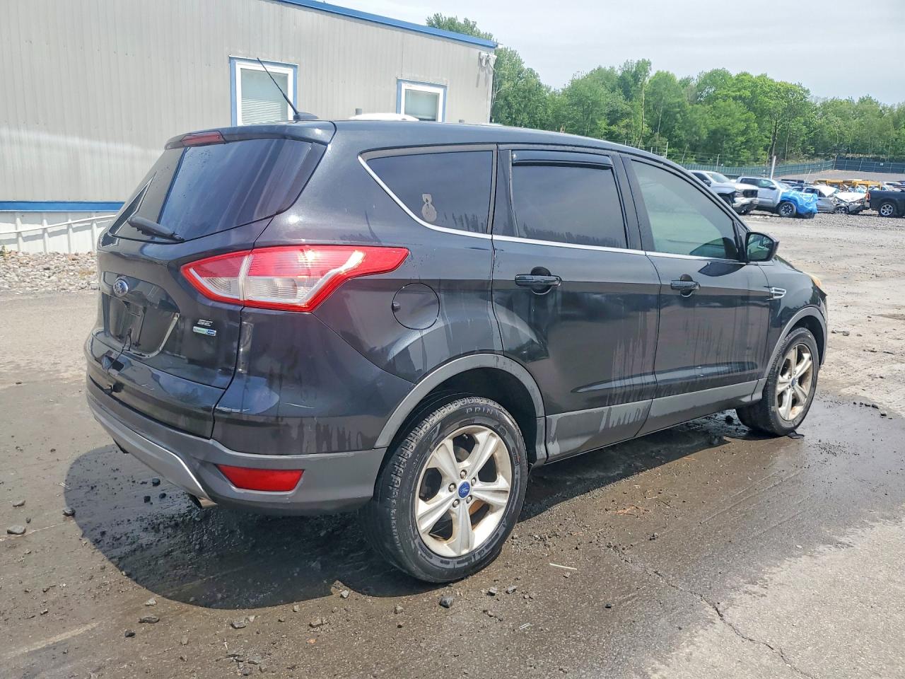 2014 Ford Escape Se Black vin: 1FMCU9GX5EUE54149