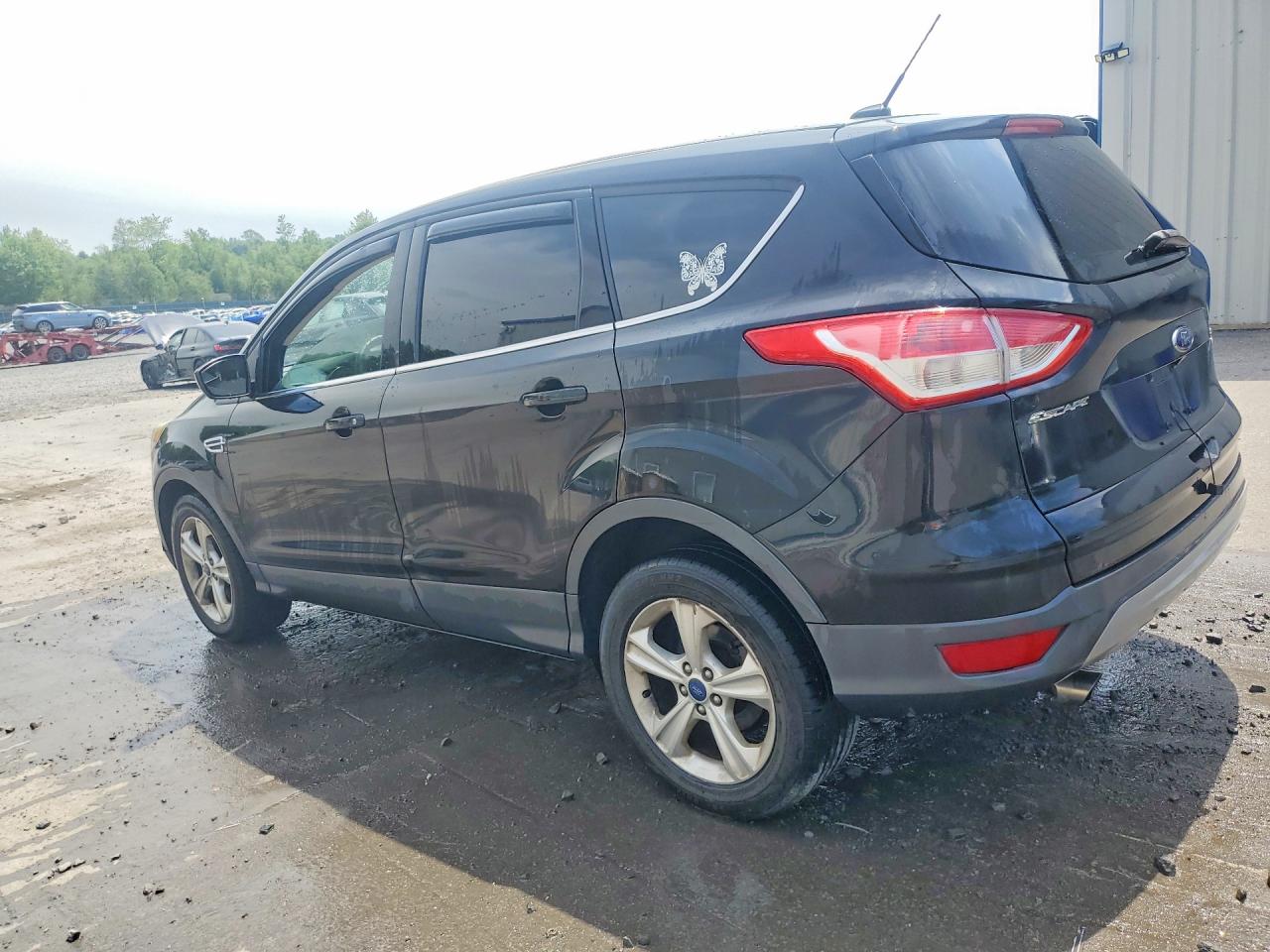 2014 Ford Escape Se Black vin: 1FMCU9GX5EUE54149