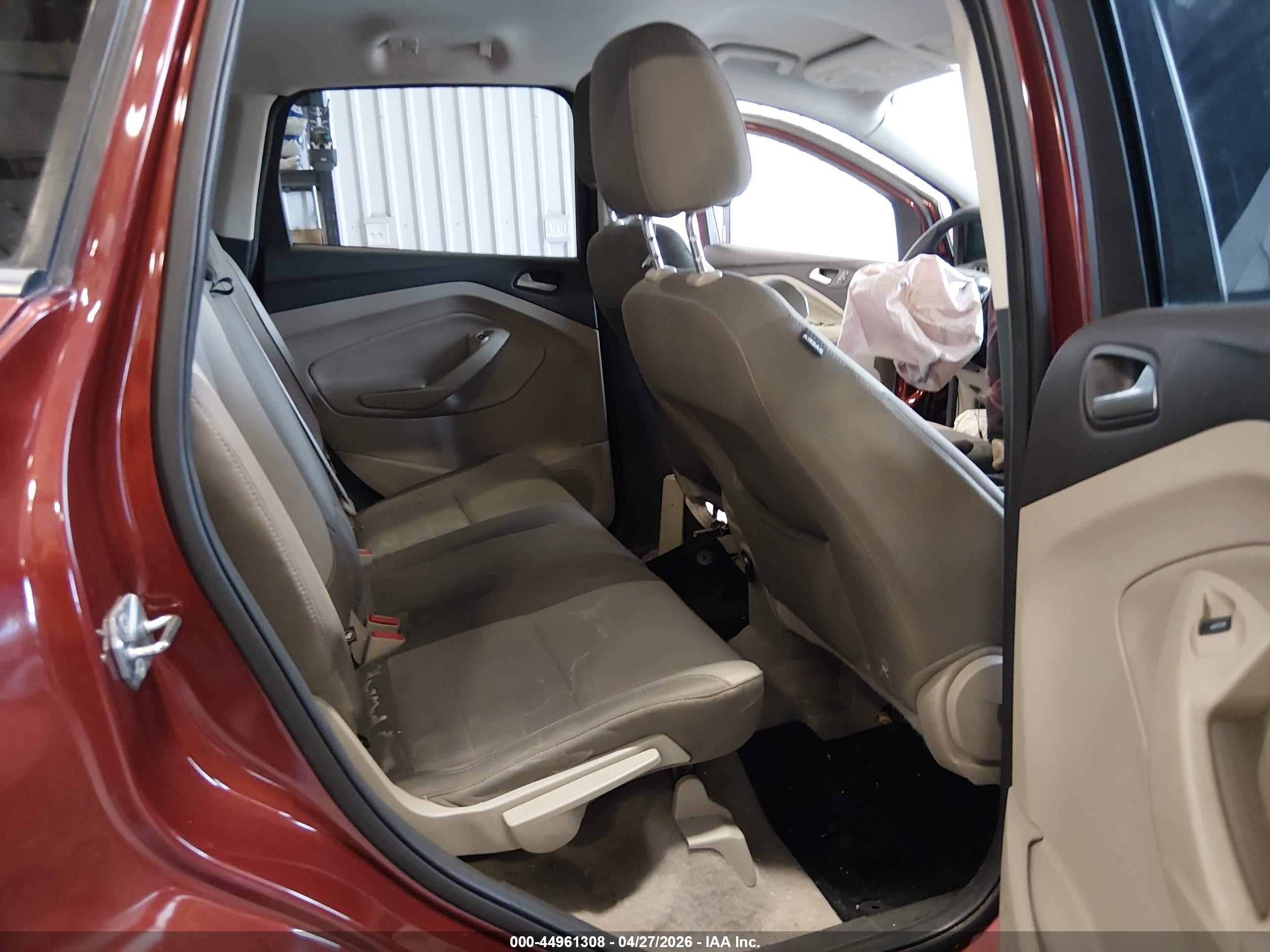 2015 Ford Escape Se Red vin: 1FMCU9GX5FUA28026