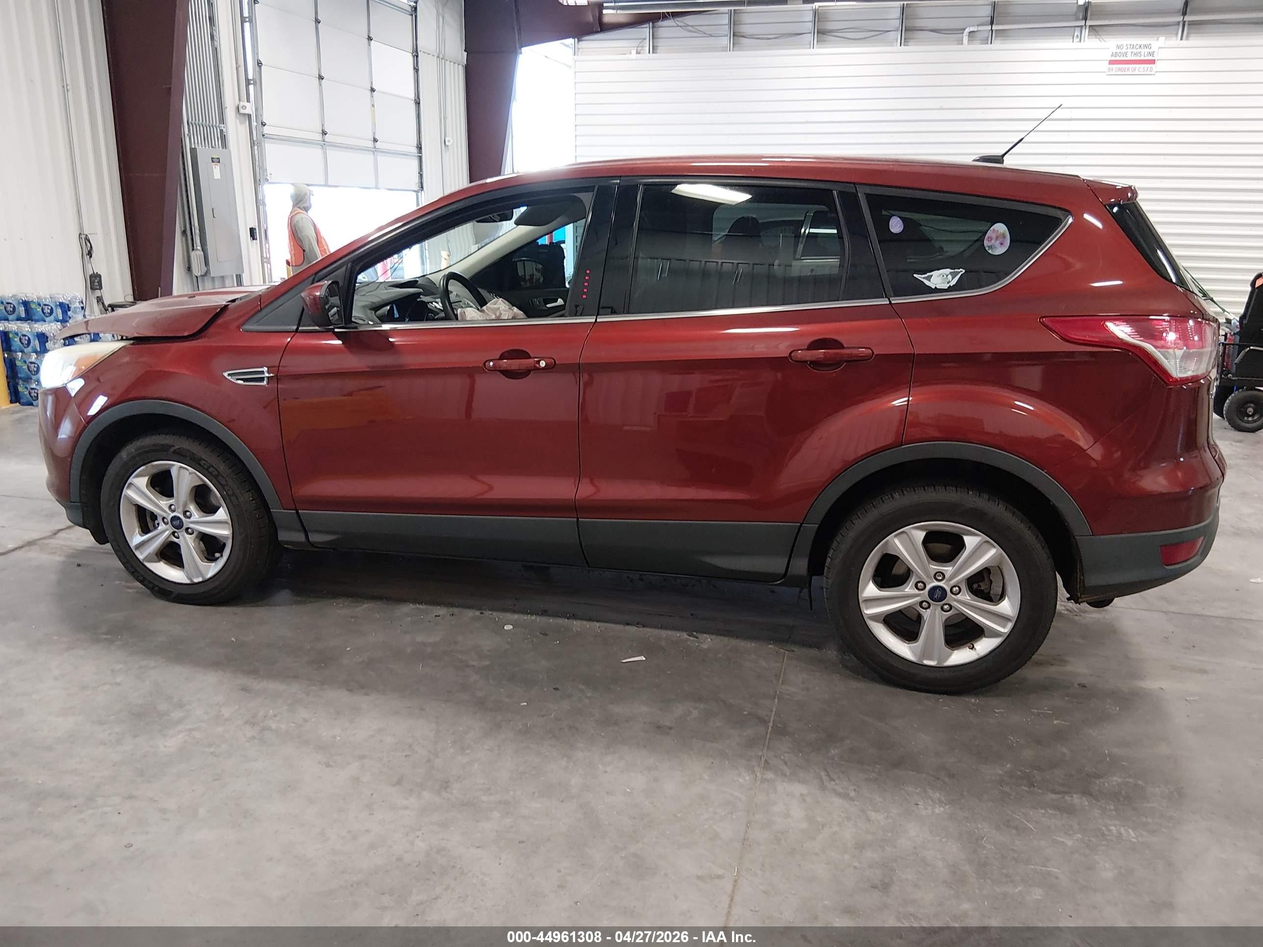 2015 Ford Escape Se Red vin: 1FMCU9GX5FUA28026