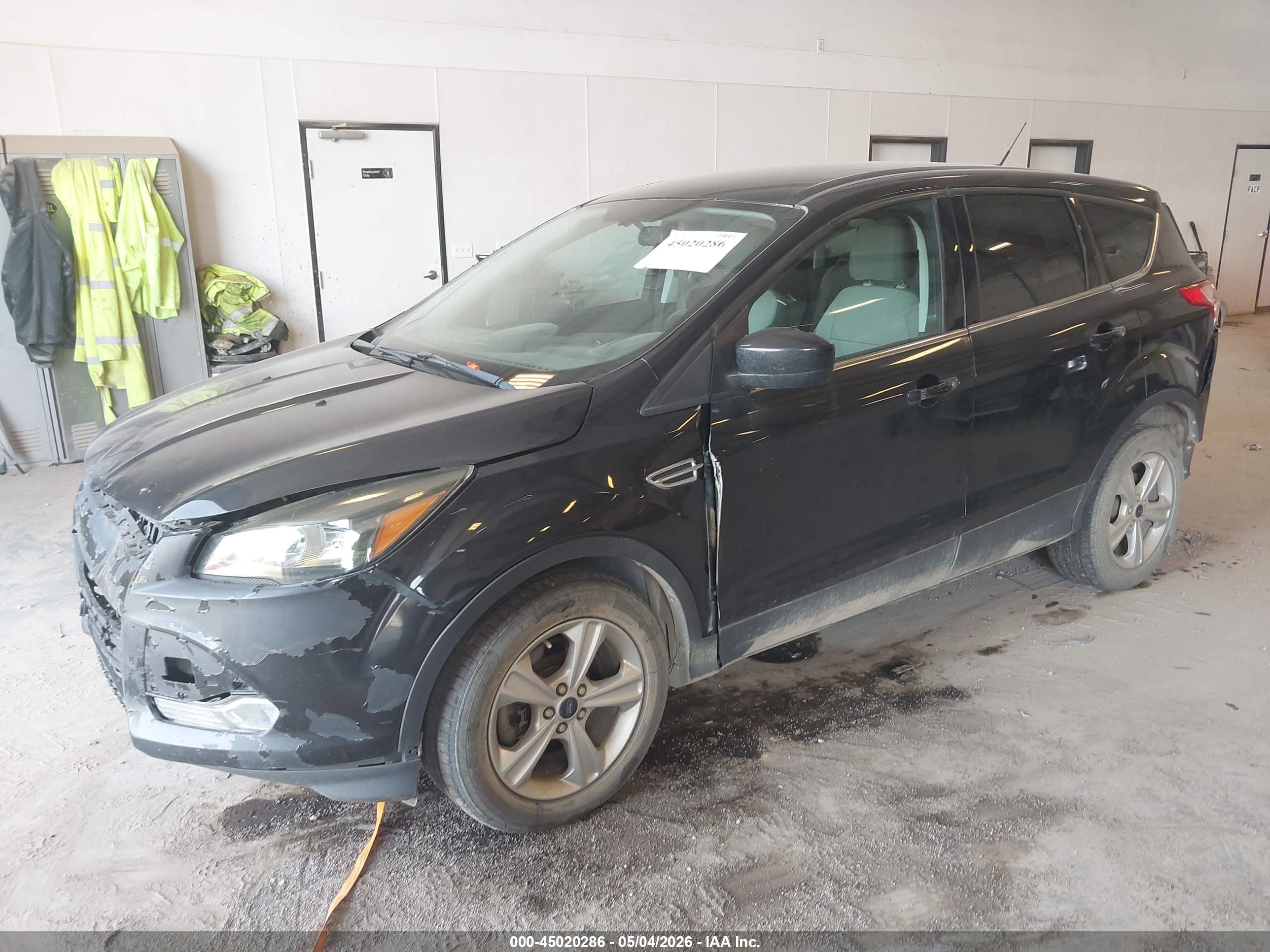 2015 Ford Escape Se Black vin: 1FMCU9GX5FUB57514