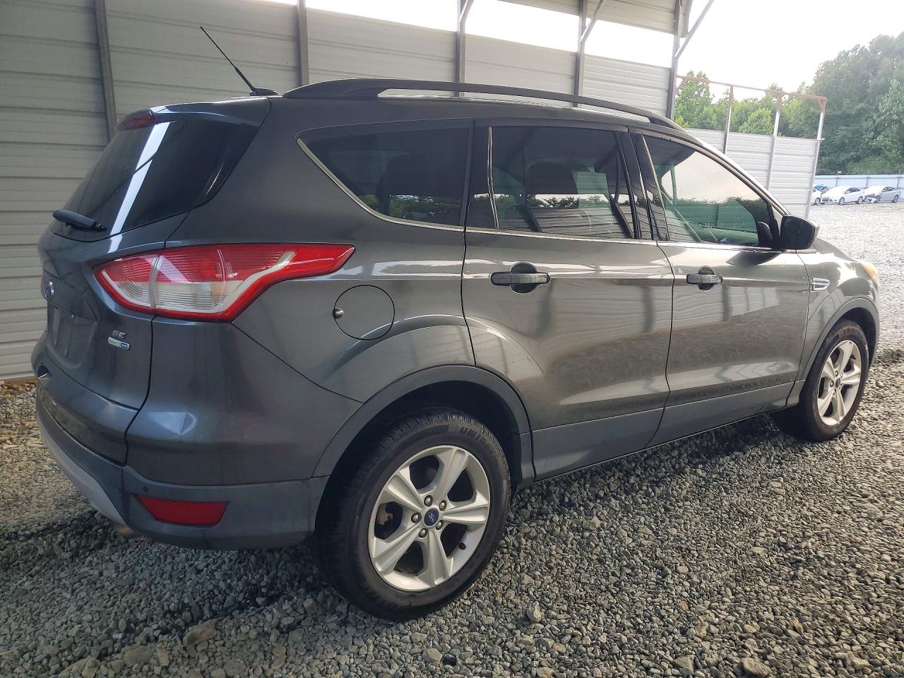 2015 Ford Escape Se Gray vin: 1FMCU9GX5FUB58727