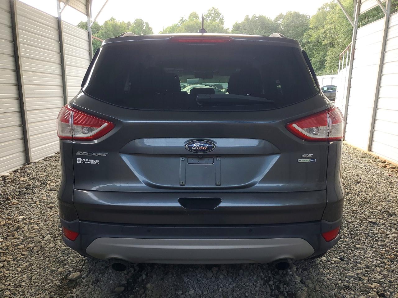 2015 Ford Escape Se Gray vin: 1FMCU9GX5FUB58727