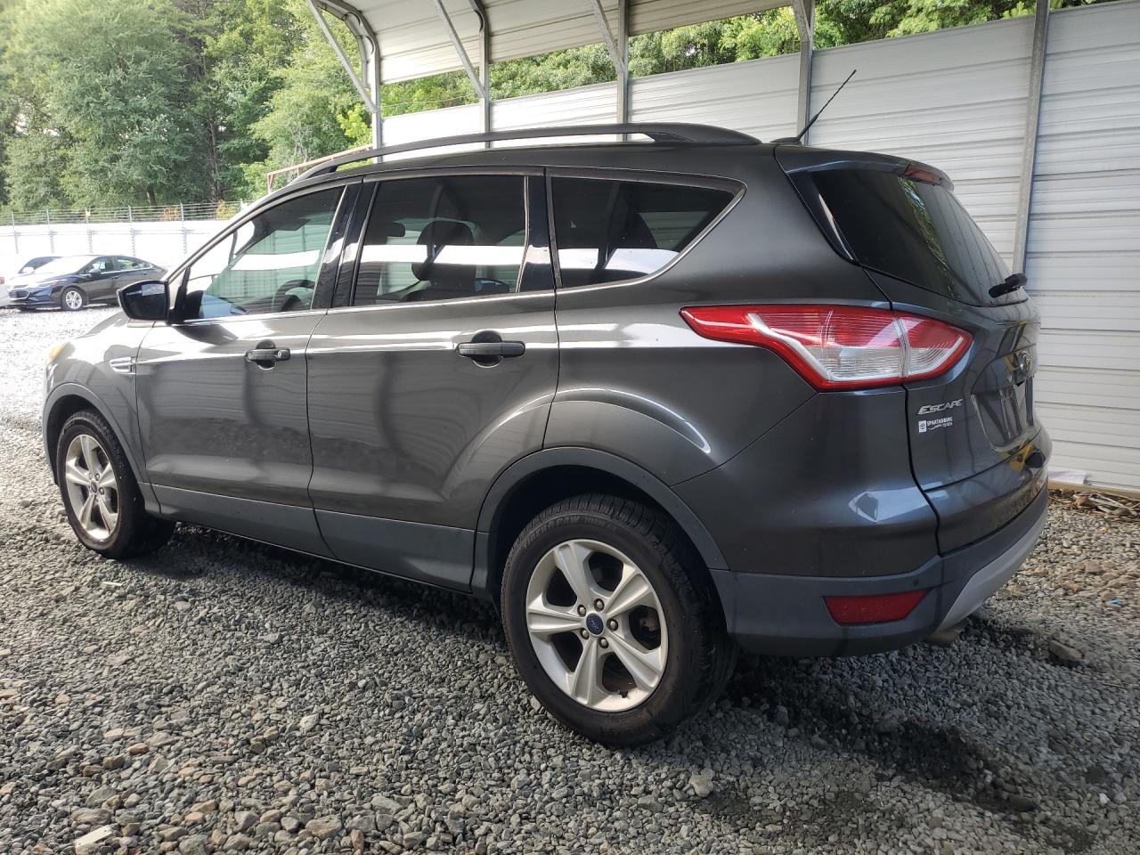 2015 Ford Escape Se Gray vin: 1FMCU9GX5FUB58727 Damage: Left Rear Door, Dent(S) W/No Paint Dmg, Pdr-1 Dent