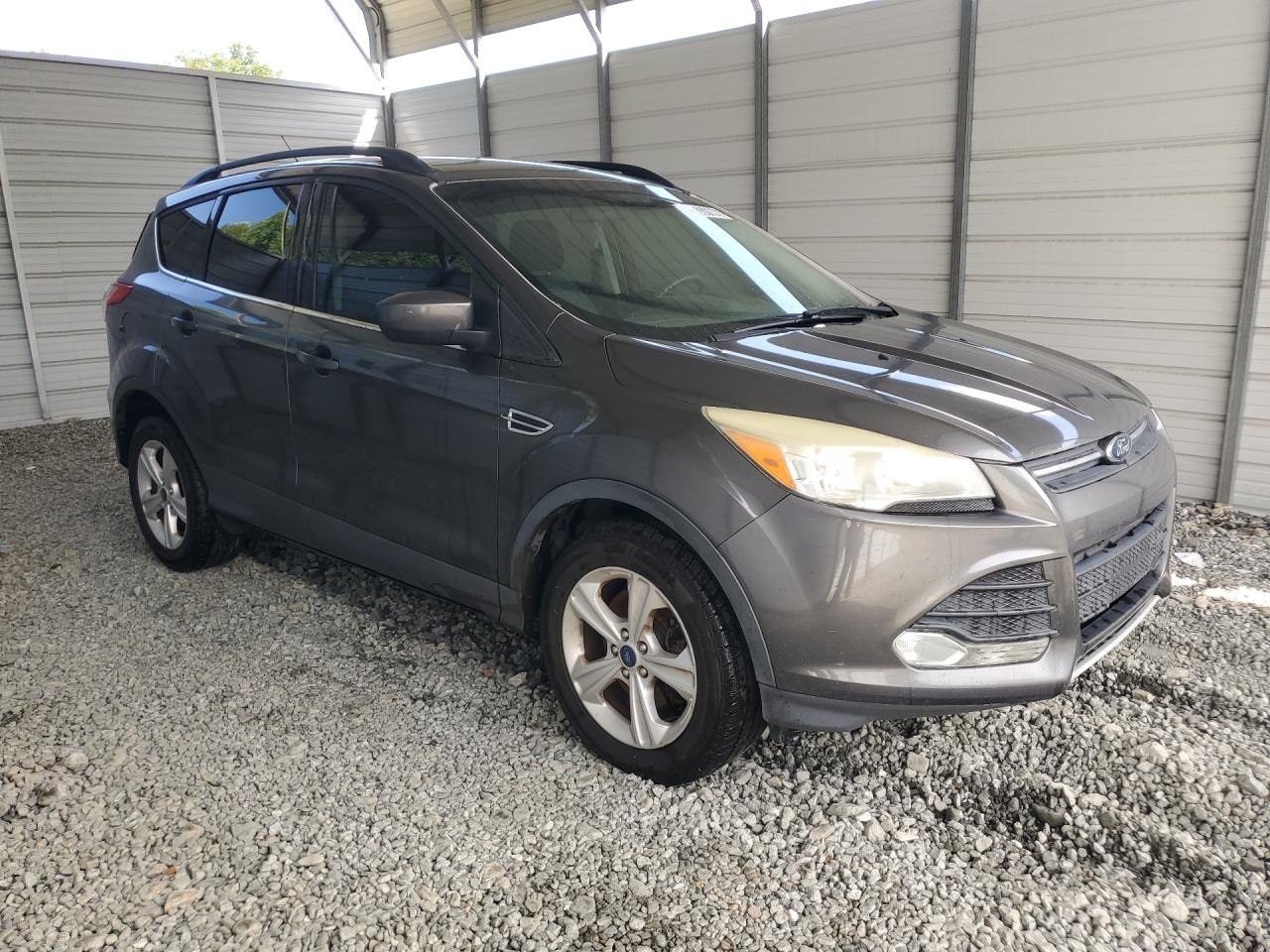 2015 Ford Escape Se Gray vin: 1FMCU9GX5FUB58727 Damage: Right Head Lamp, Faded, Acceptable