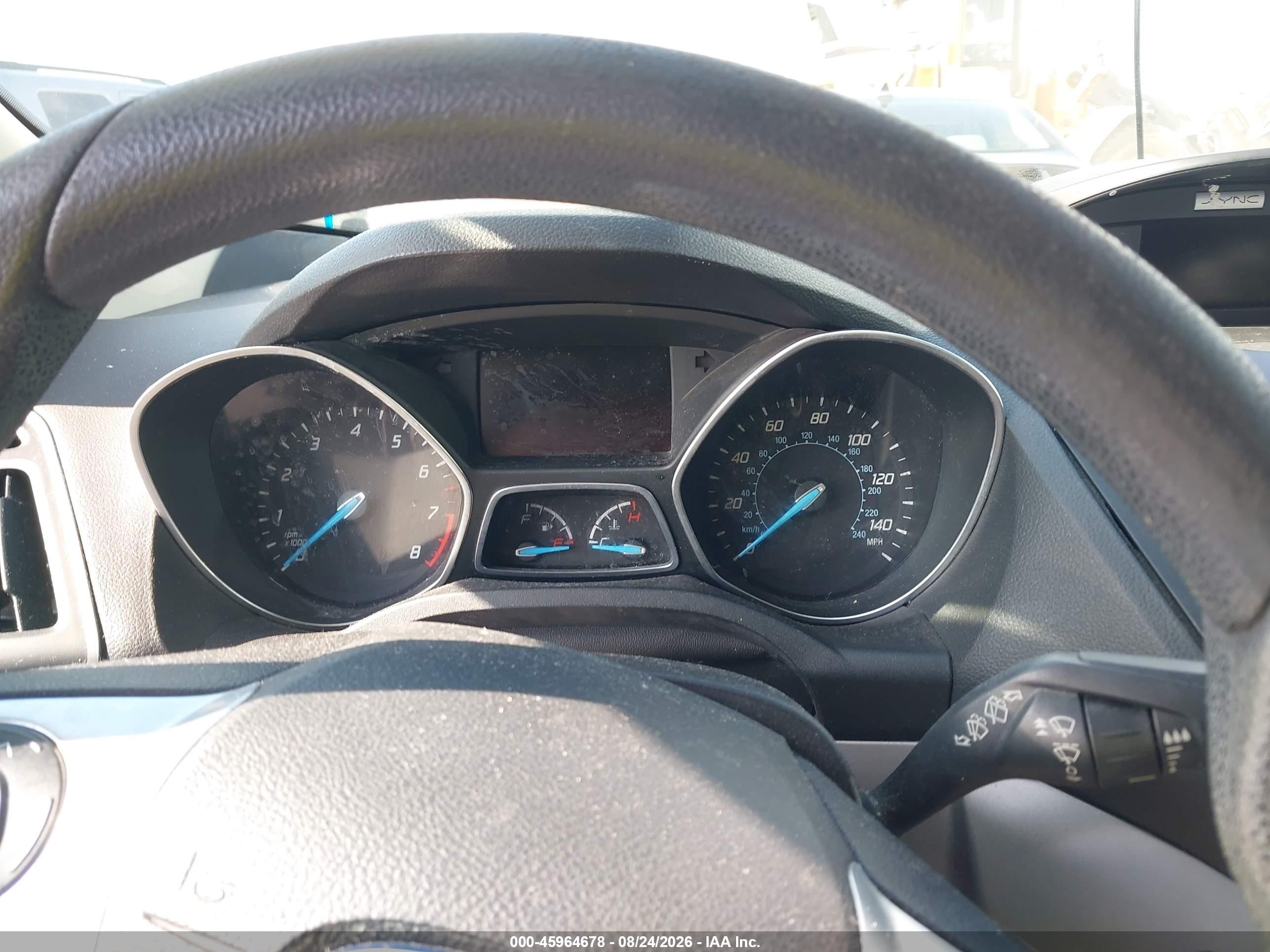2015 Ford Escape Se White vin: 1FMCU9GX5FUC28291