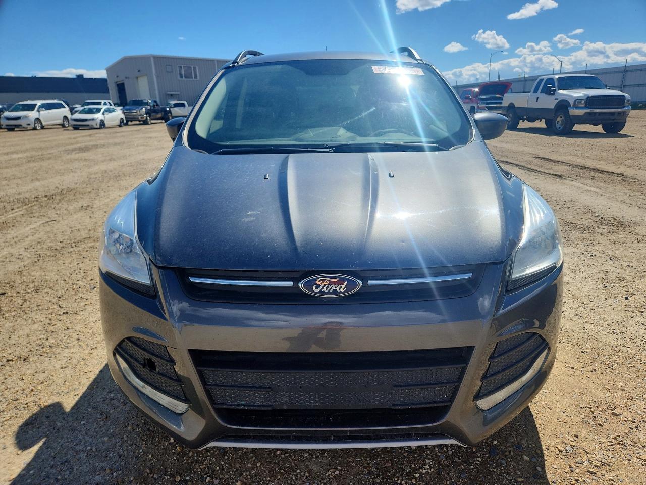 2015 Ford Escape Se Серый vin: 1FMCU9GX5FUC50680