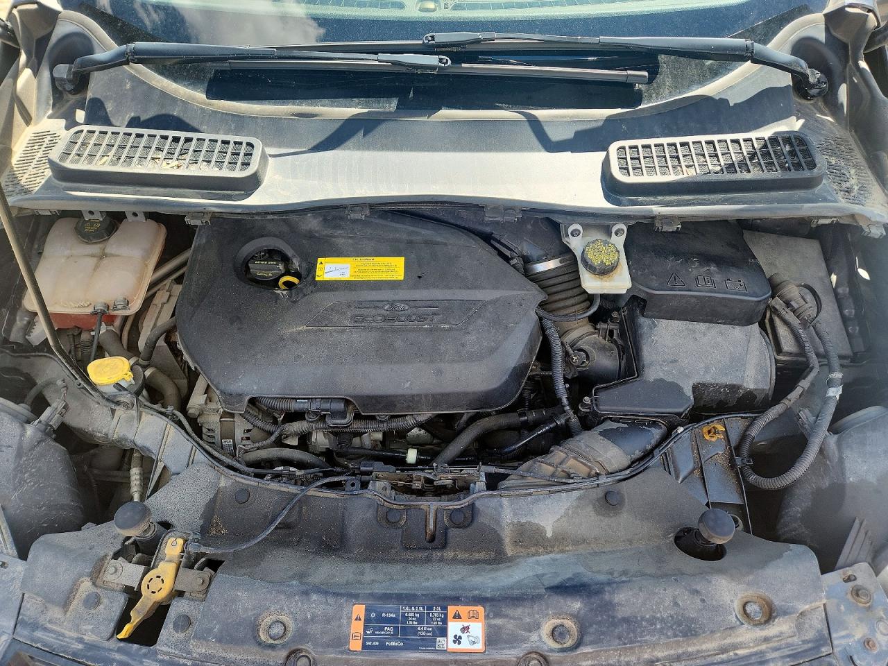 2015 Ford Escape Se Серый vin: 1FMCU9GX5FUC50680