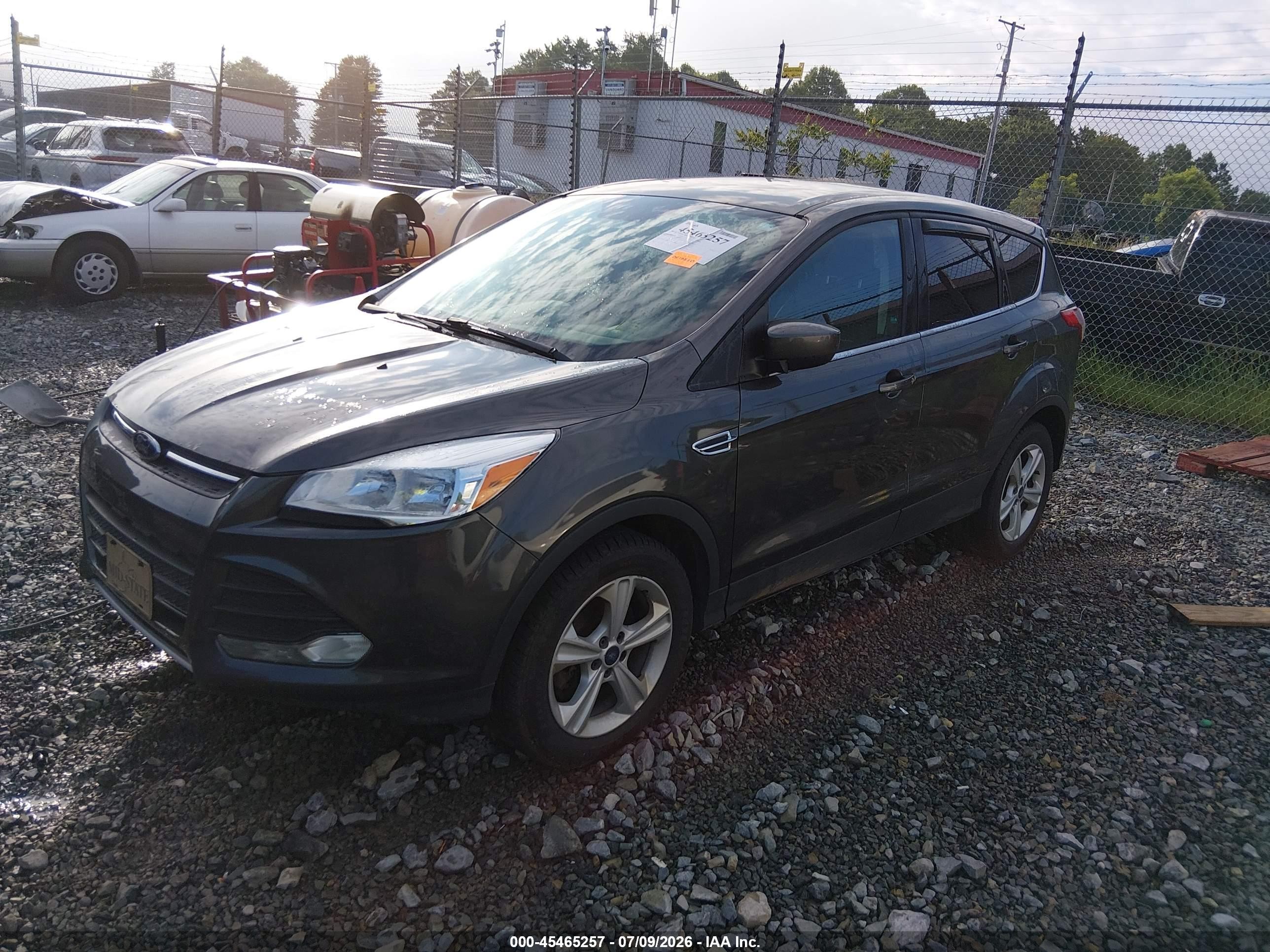 2015 Ford Escape Se Pewter vin: 1FMCU9GX5FUC59217