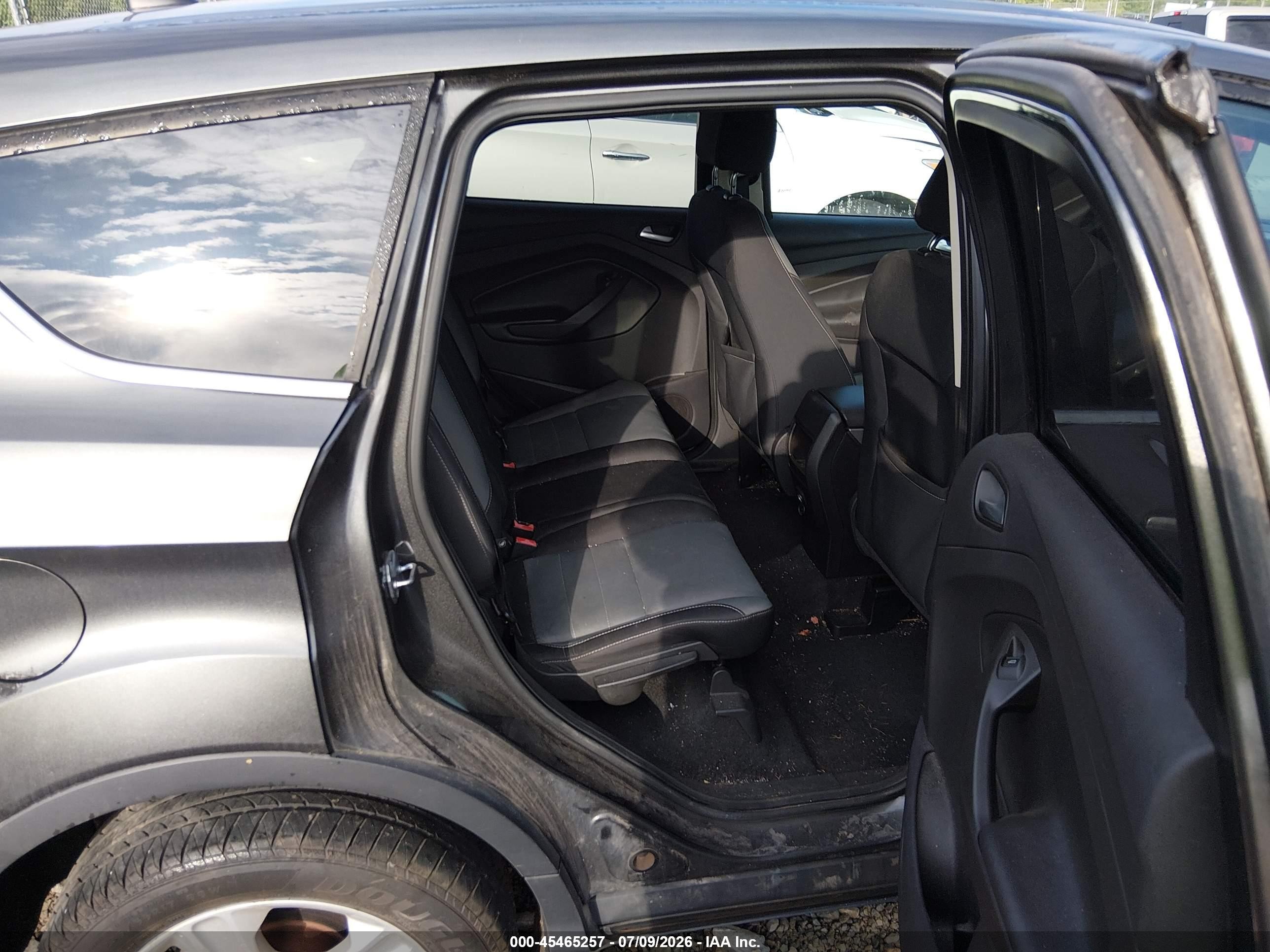 2015 Ford Escape Se Pewter vin: 1FMCU9GX5FUC59217