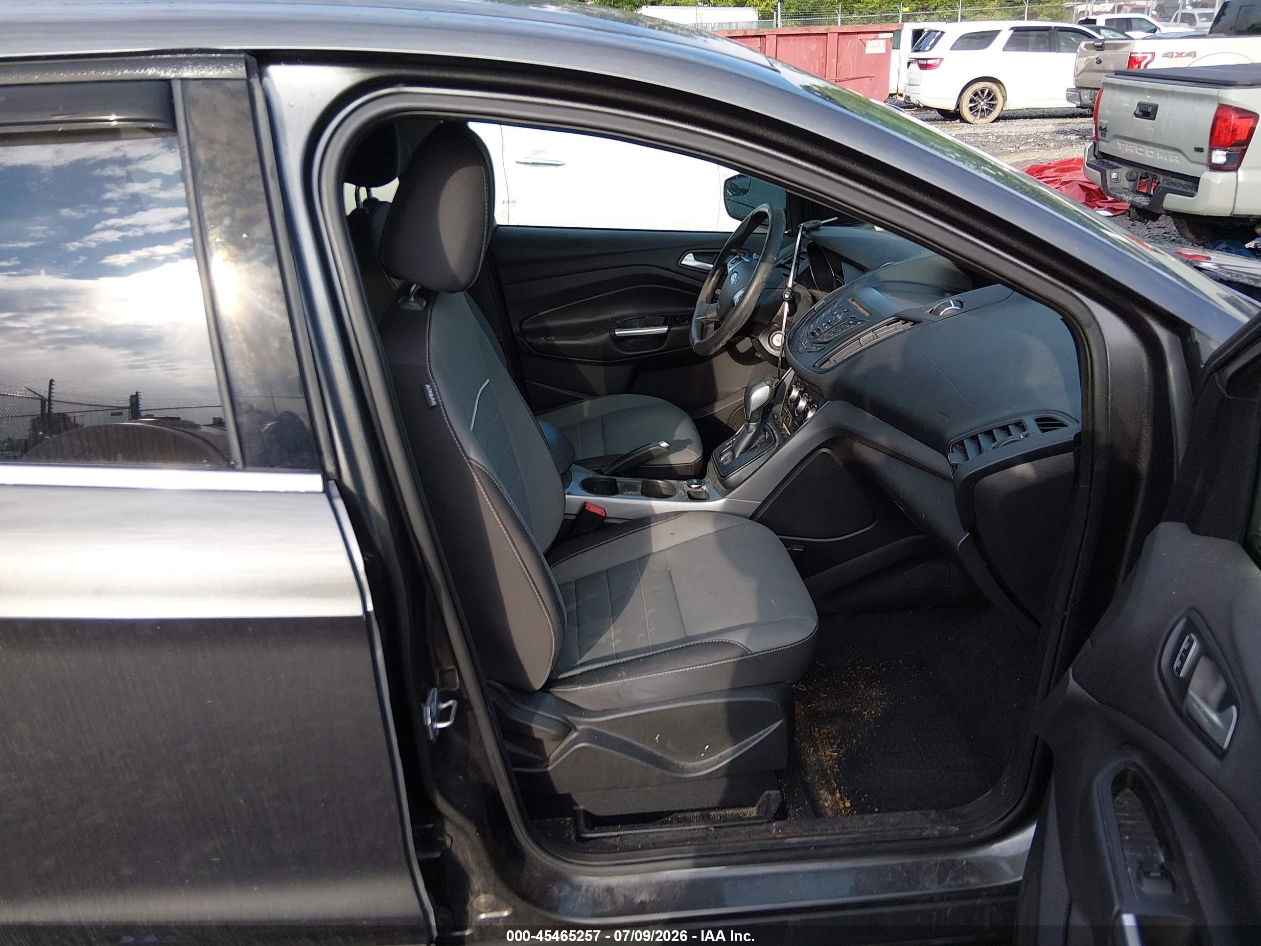 2015 Ford Escape Se Pewter vin: 1FMCU9GX5FUC59217