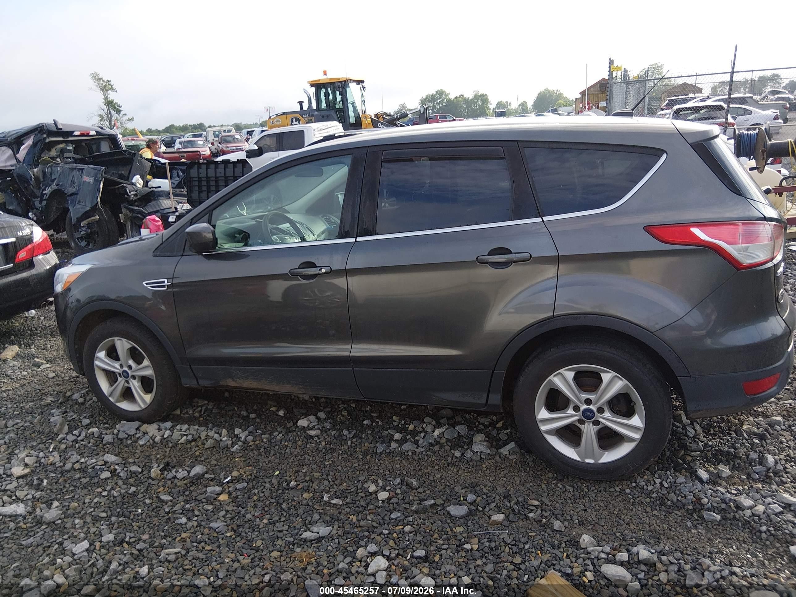 2015 Ford Escape Se Pewter vin: 1FMCU9GX5FUC59217