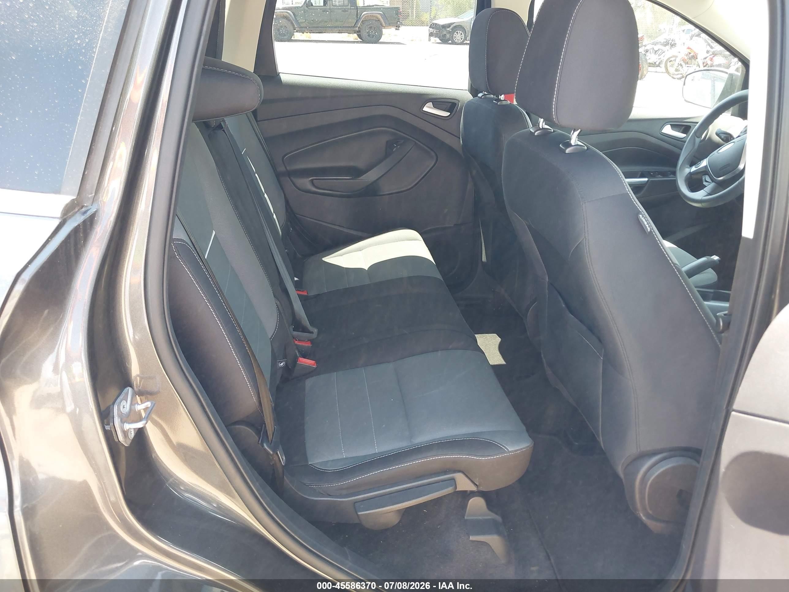 2015 Ford Escape Se Gray vin: 1FMCU9GX5FUC73036