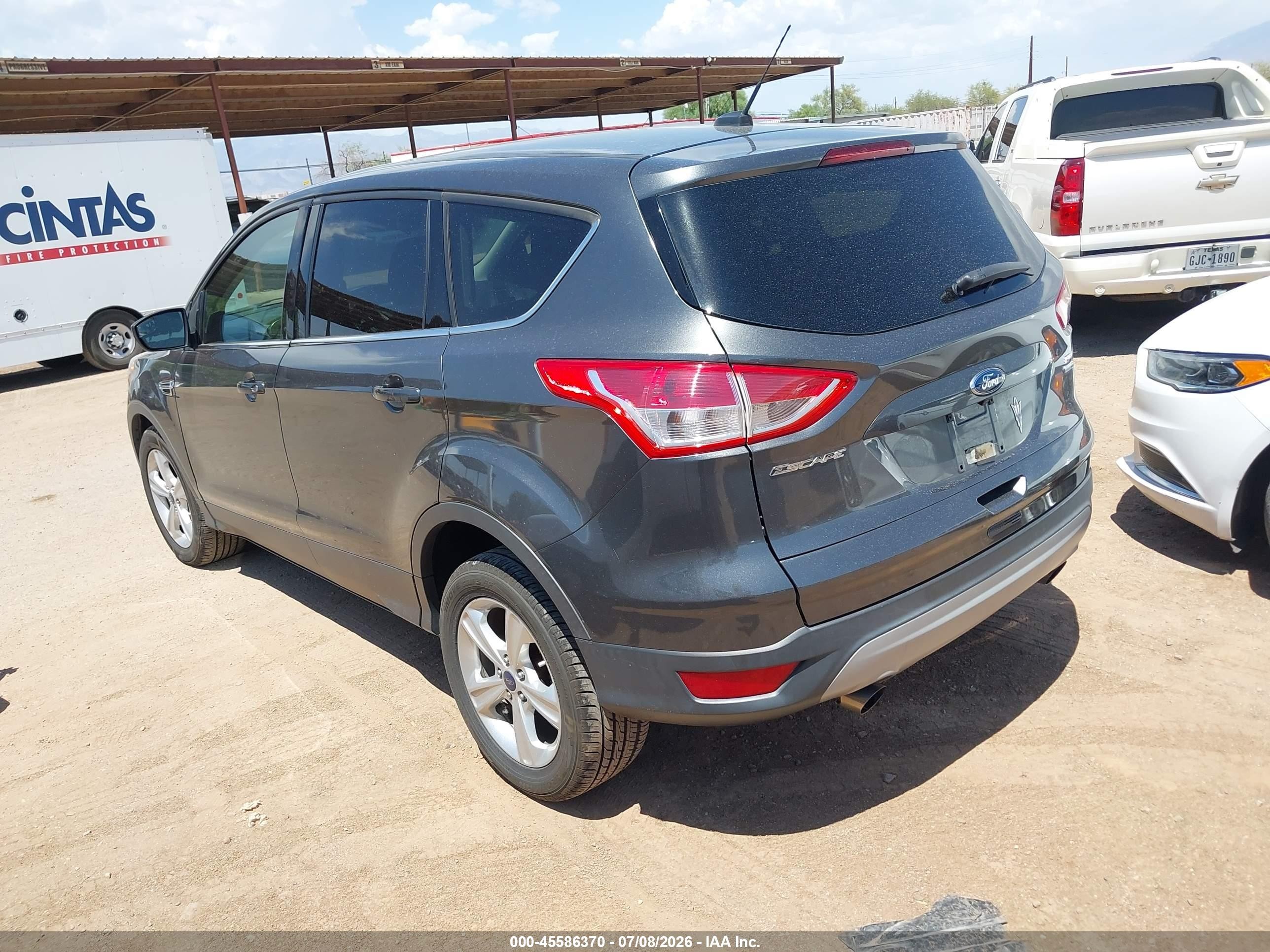 2015 Ford Escape Se Gray vin: 1FMCU9GX5FUC73036