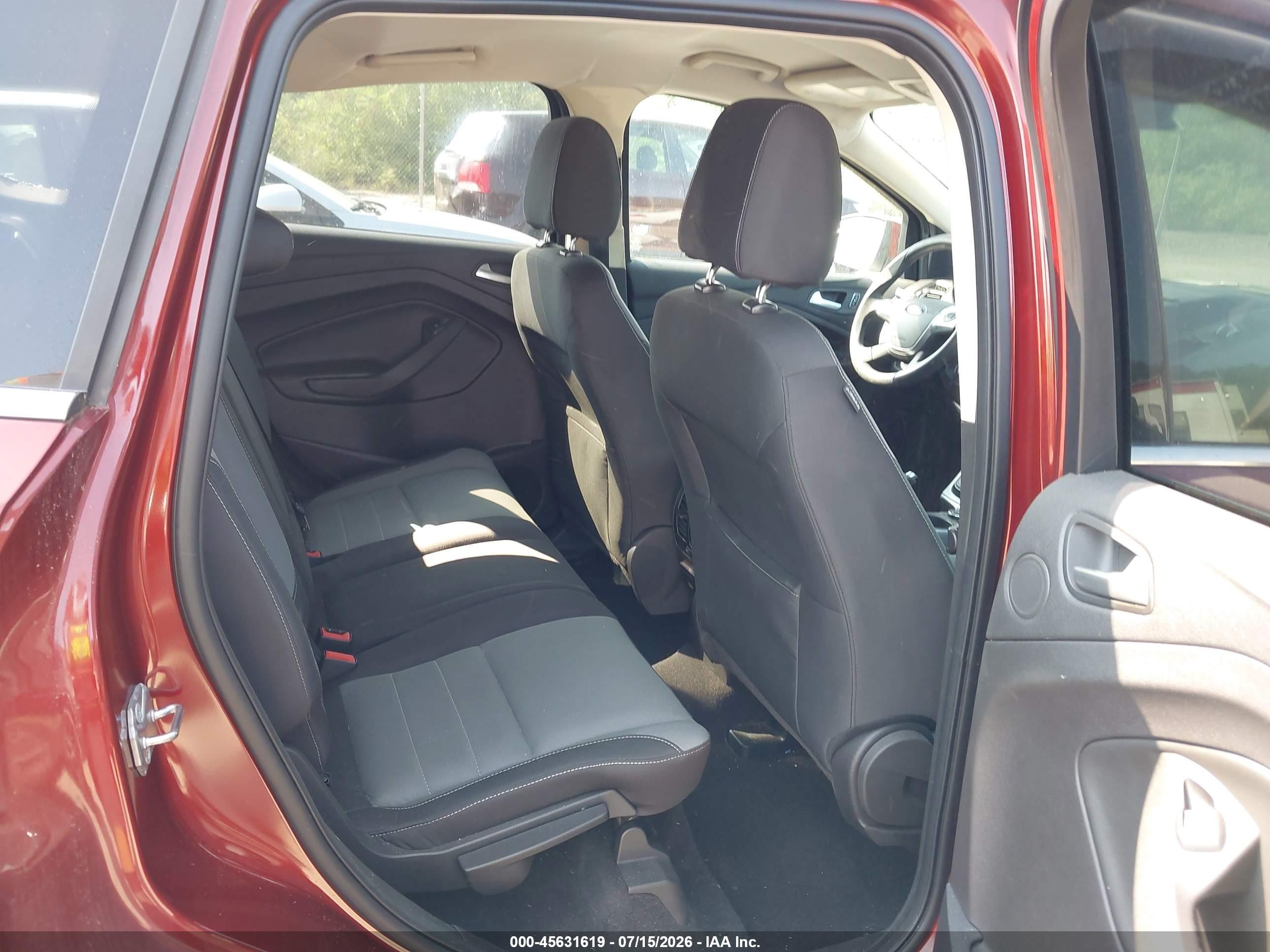 2015 Ford Escape Se Orange vin: 1FMCU9GX5FUC75692