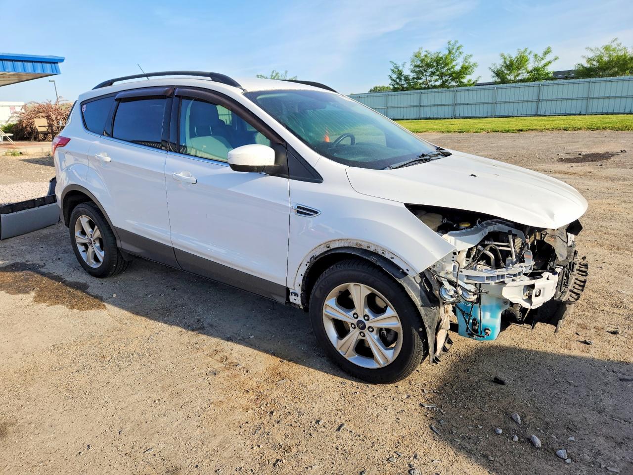 2016 Ford Escape Se White vin: 1FMCU9GX5GUC27563