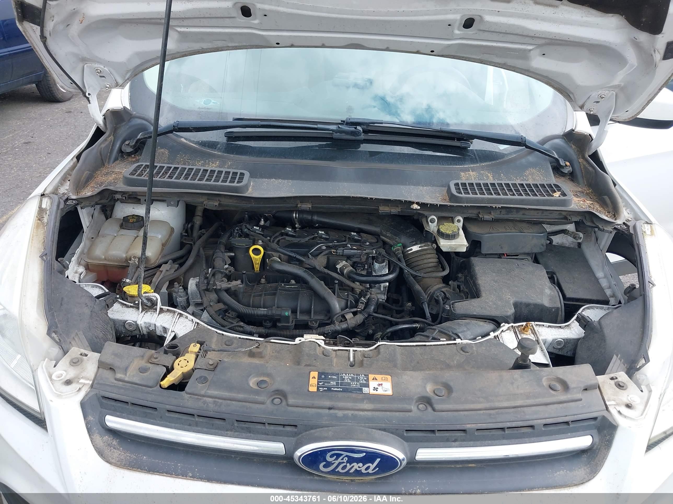 2016 Ford Escape Se White vin: 1FMCU9GX5GUC81798