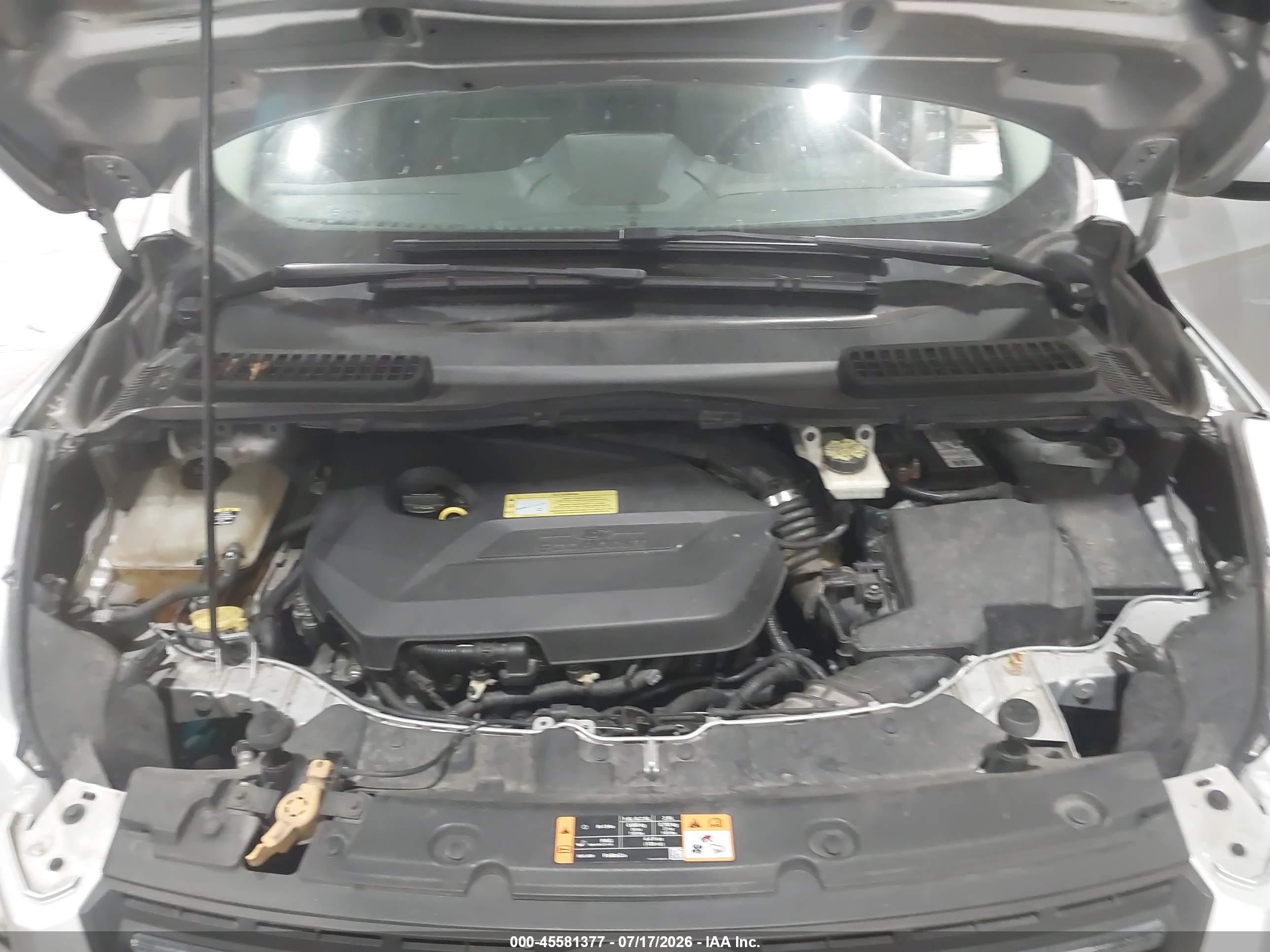 2013 Ford Escape Se Gray vin: 1FMCU9GX6DUA04332