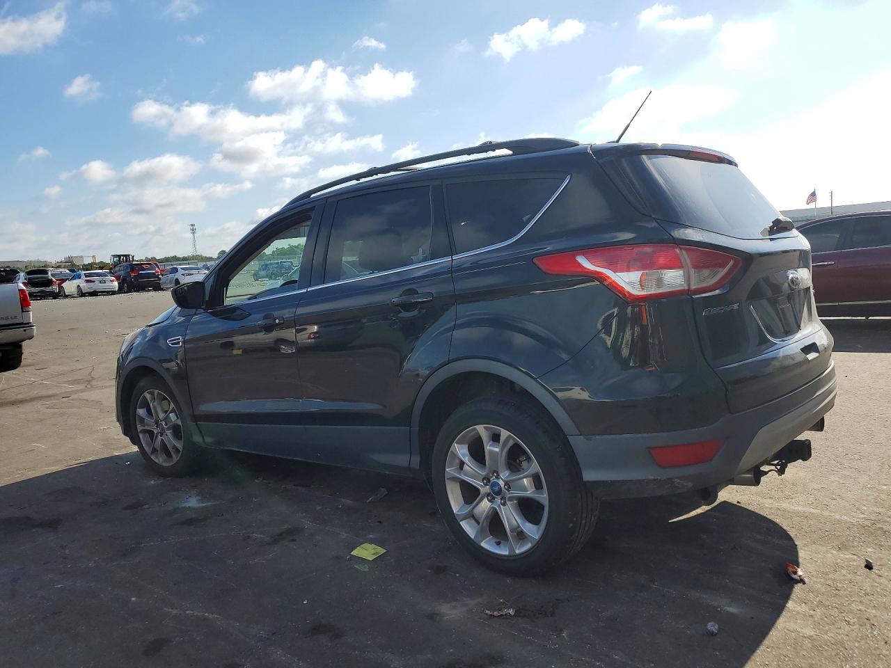 2013 Ford Escape Se Black vin: 1FMCU9GX6DUA42658
