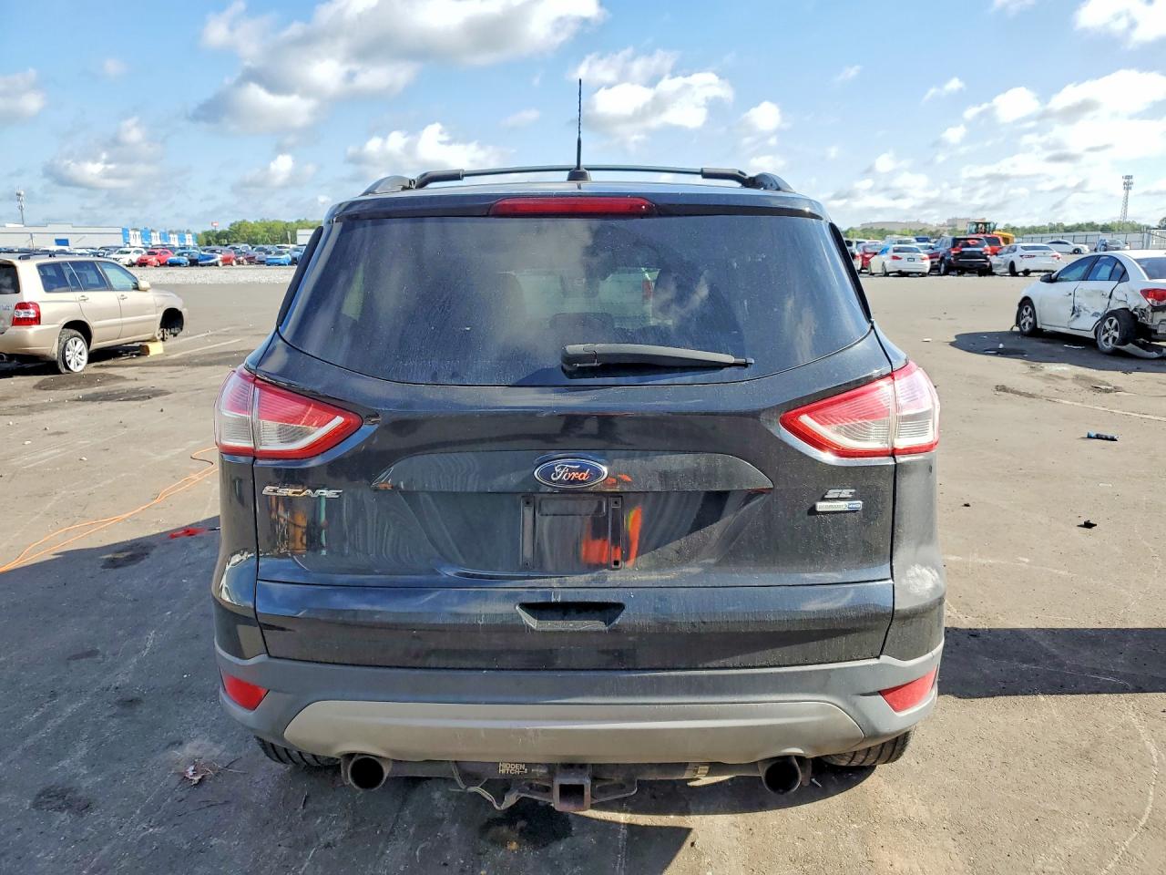 2013 Ford Escape Se Black vin: 1FMCU9GX6DUA42658