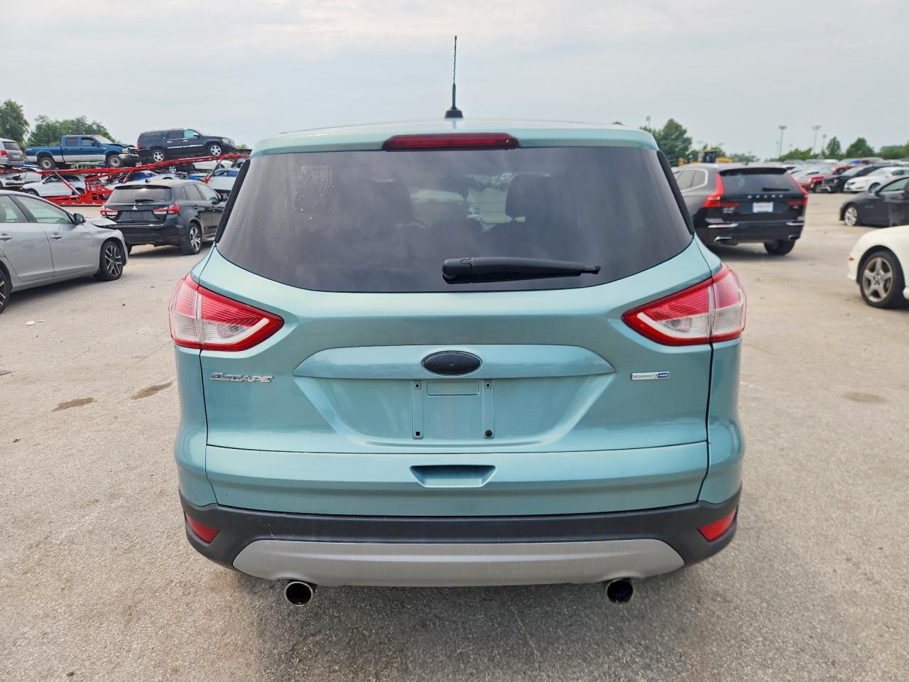 2013 Ford Escape Se Green vin: 1FMCU9GX6DUB53825