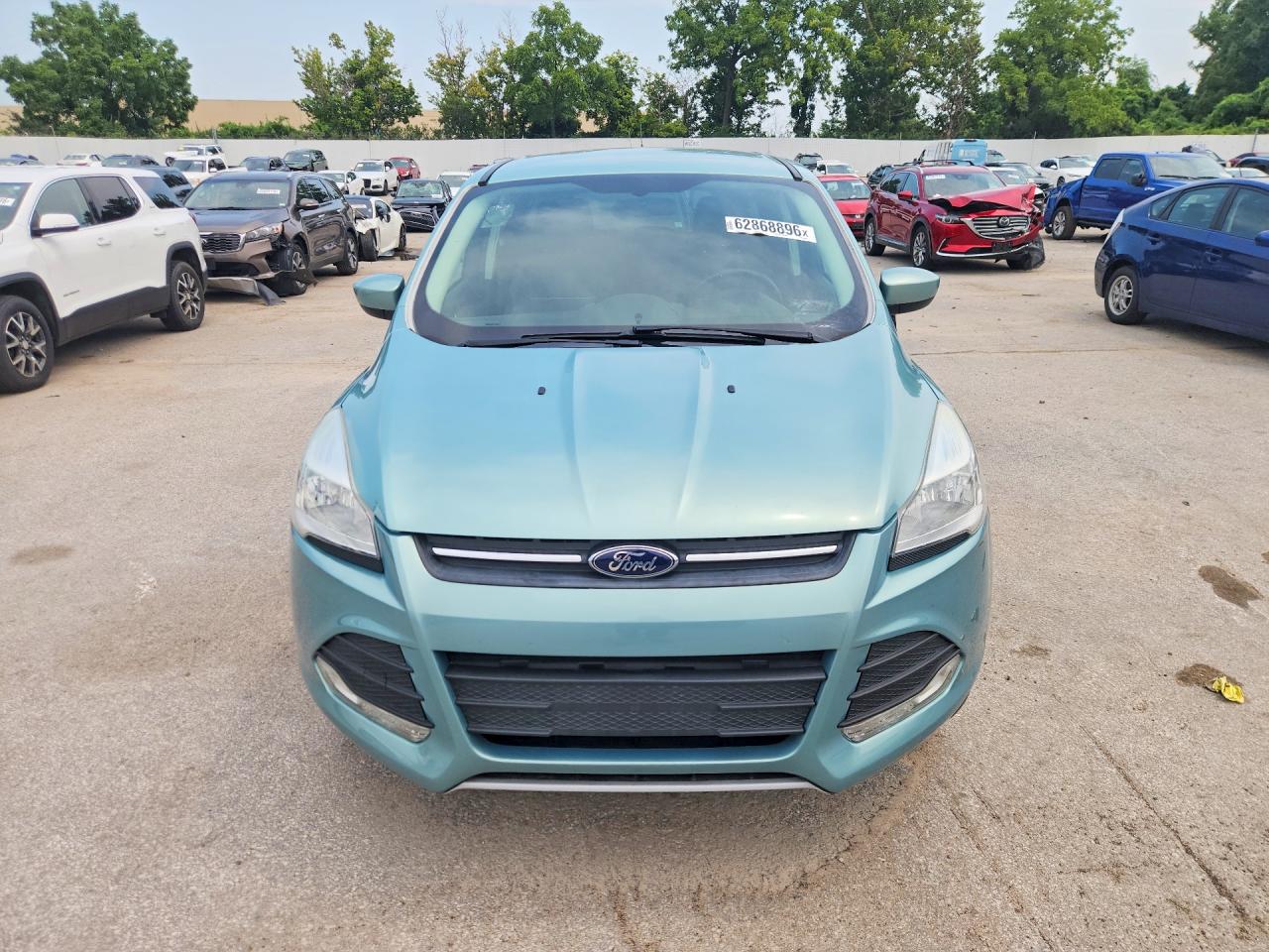 2013 Ford Escape Se Green vin: 1FMCU9GX6DUB53825