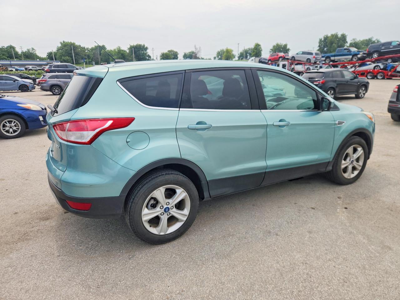 2013 Ford Escape Se Green vin: 1FMCU9GX6DUB53825