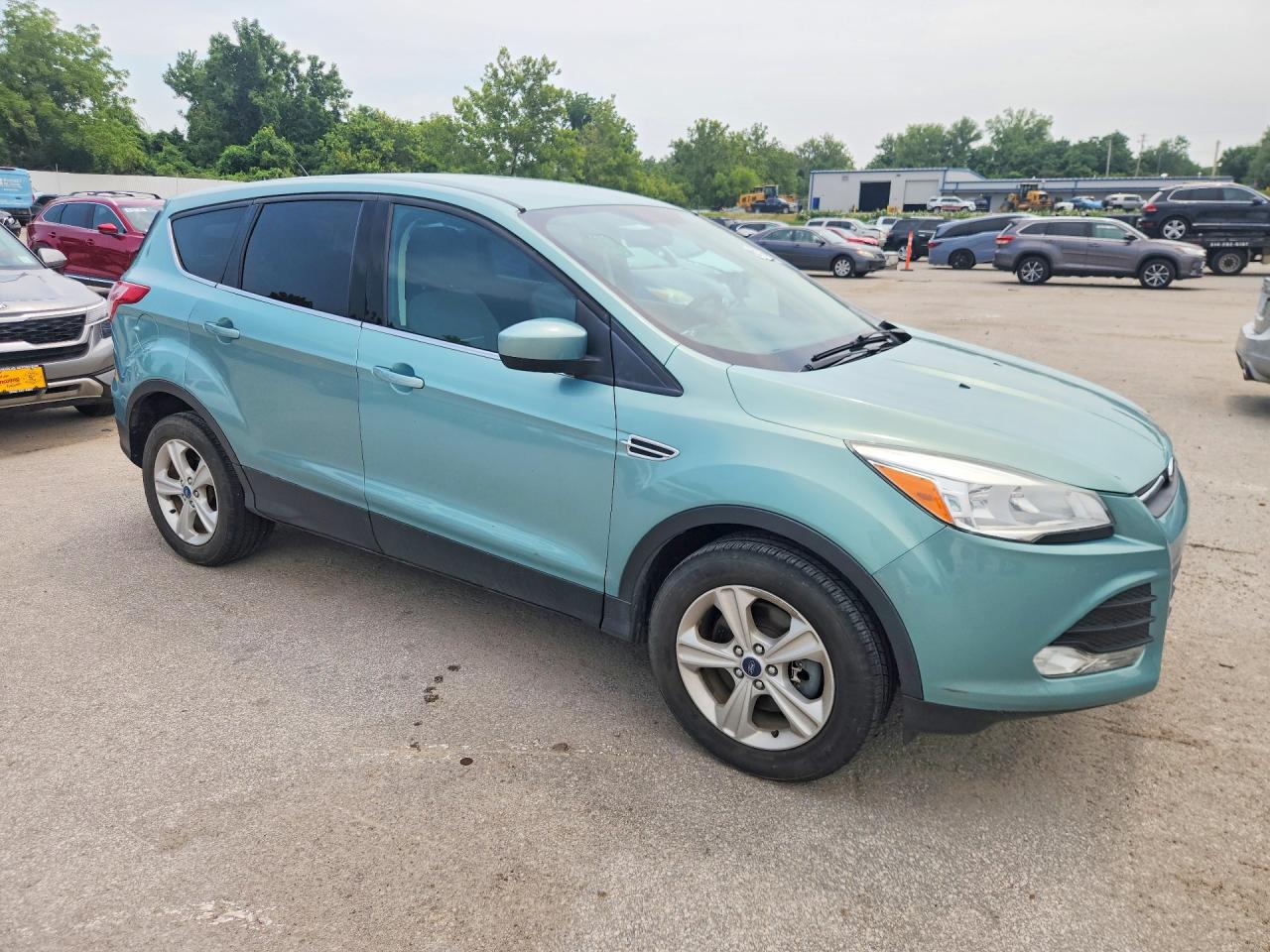 2013 Ford Escape Se Green vin: 1FMCU9GX6DUB53825