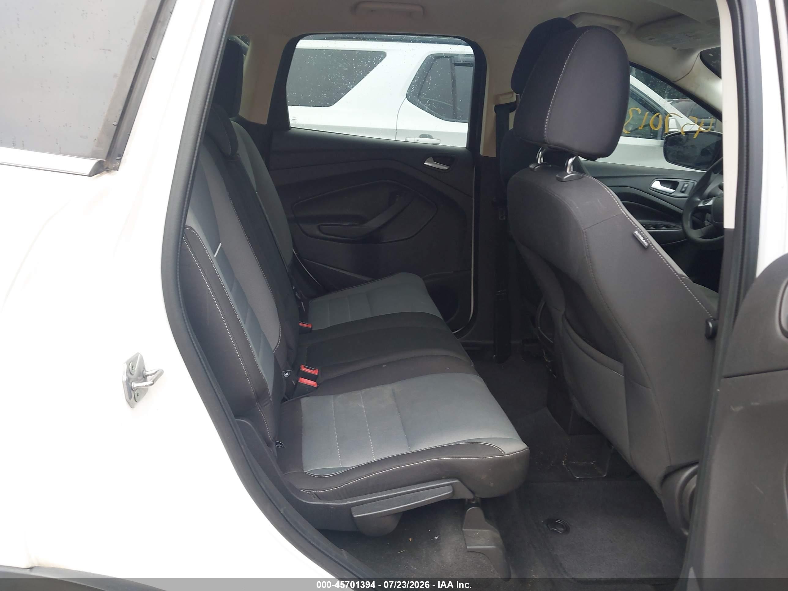2013 Ford Escape Se White vin: 1FMCU9GX6DUB63853