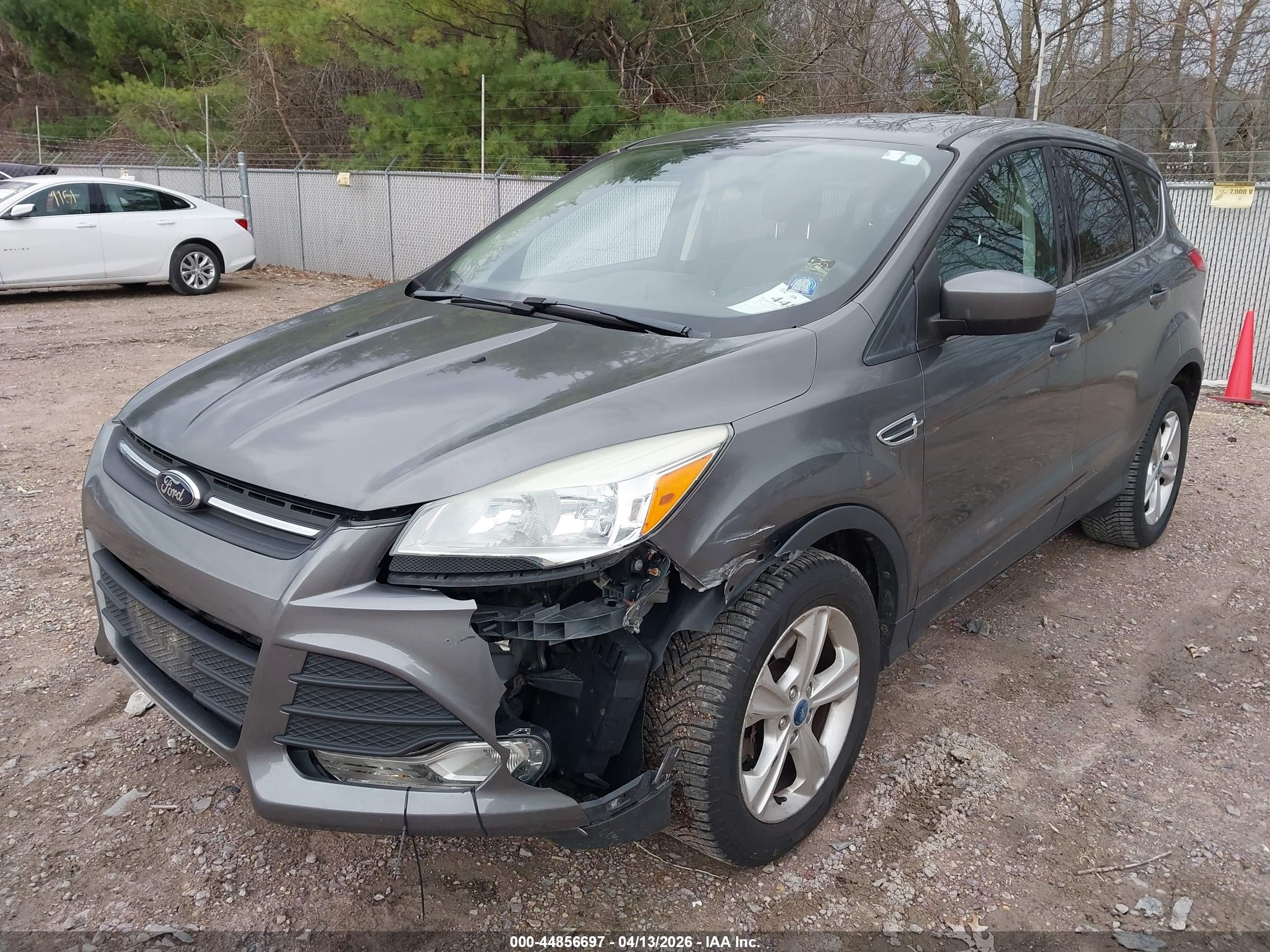 2013 Ford Escape Se Gray vin: 1FMCU9GX6DUB91961