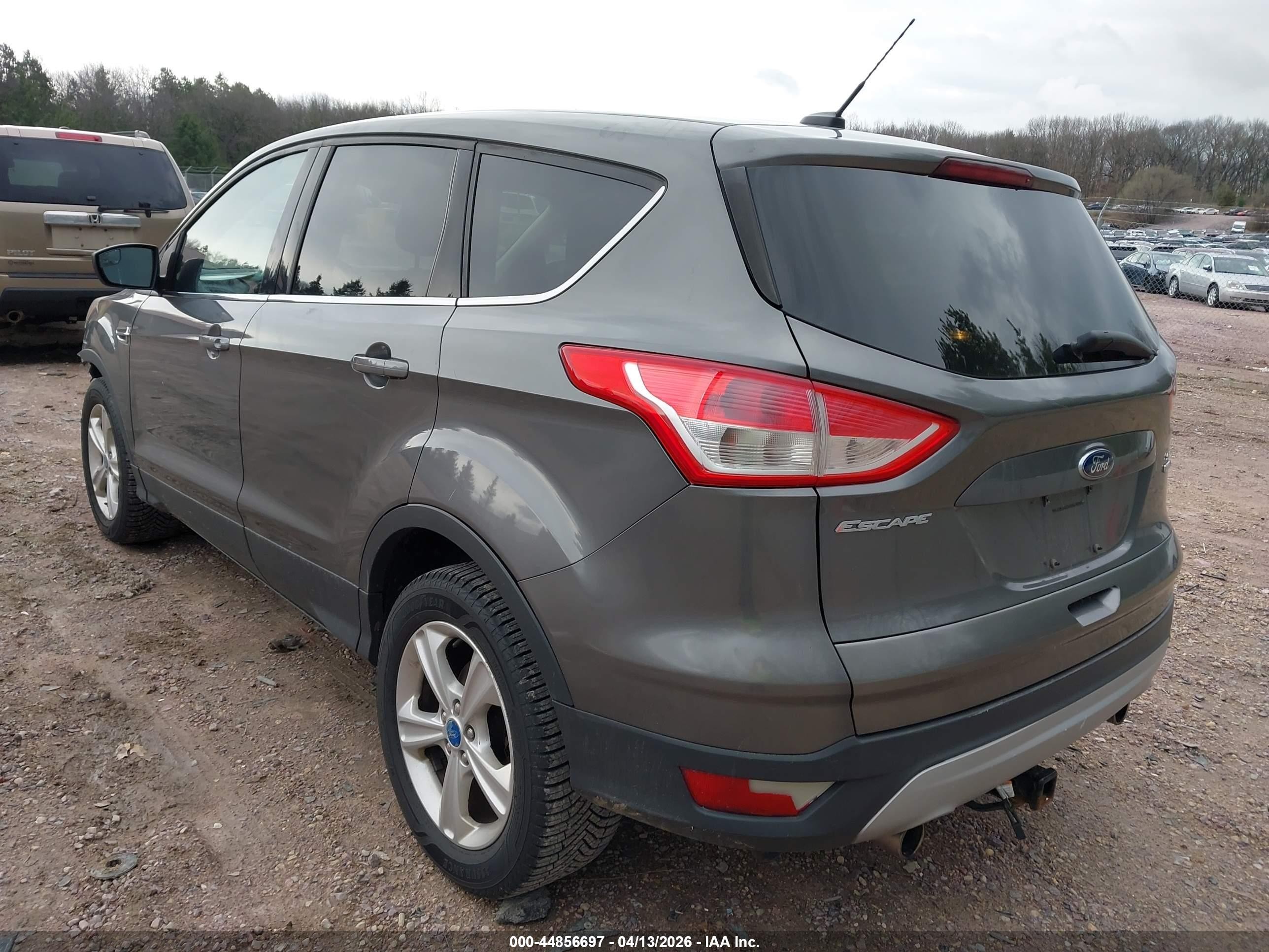 2013 Ford Escape Se Gray vin: 1FMCU9GX6DUB91961