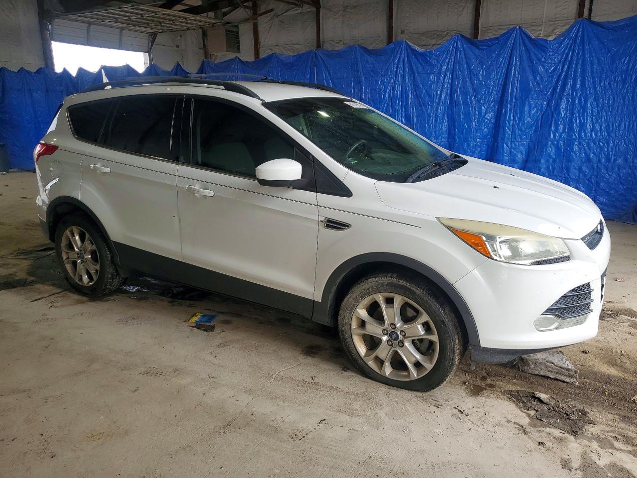 2013 Ford Escape Se Белый vin: 1FMCU9GX6DUC53410