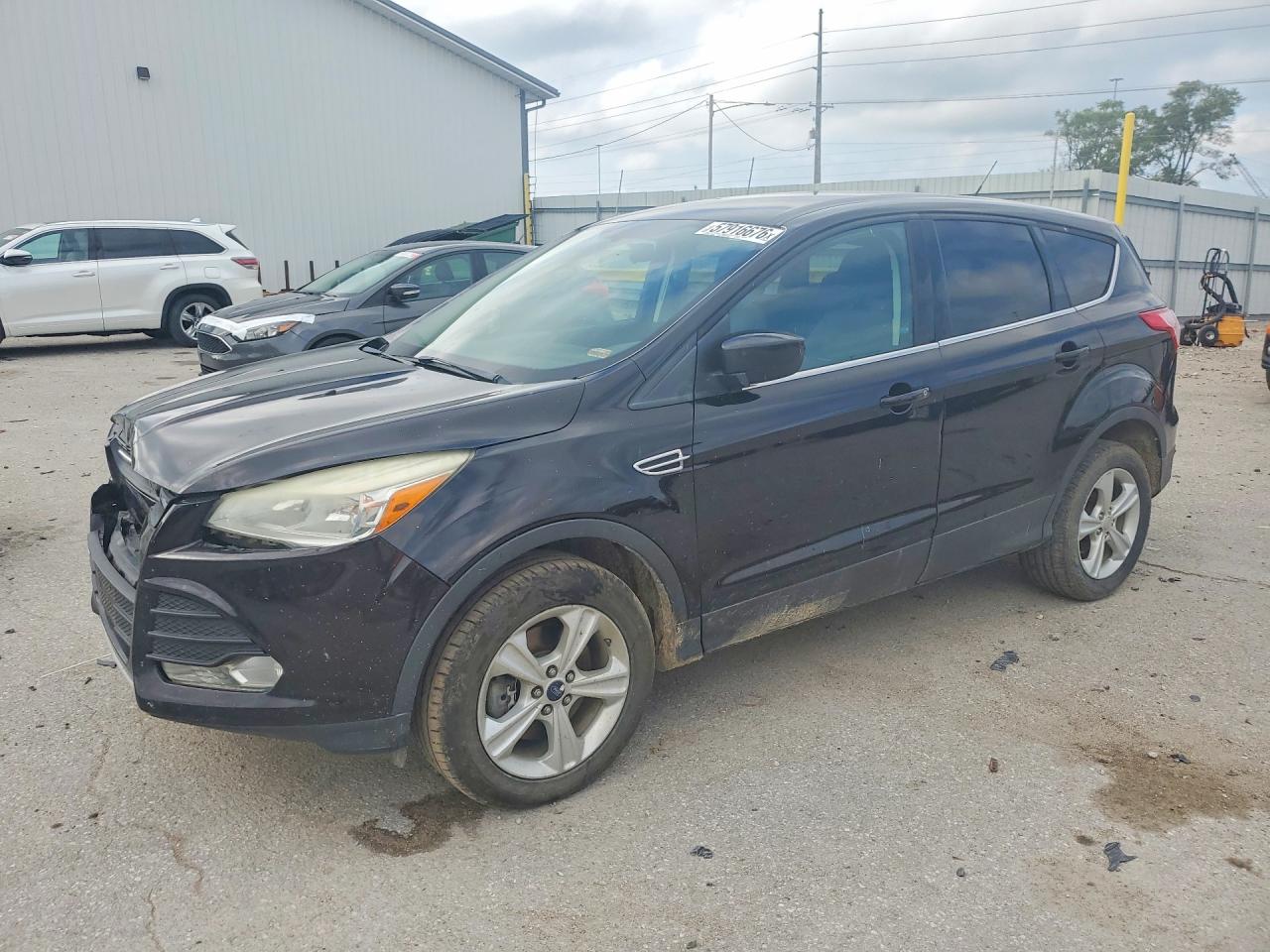2013 Ford Escape Se Black vin: 1FMCU9GX6DUC61670
