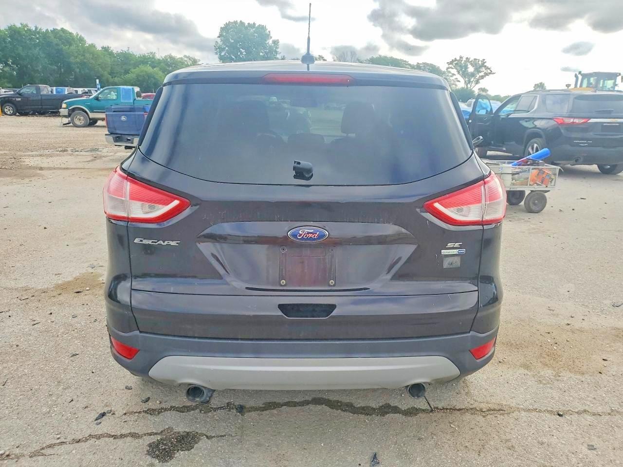 2013 Ford Escape Se Black vin: 1FMCU9GX6DUC61670