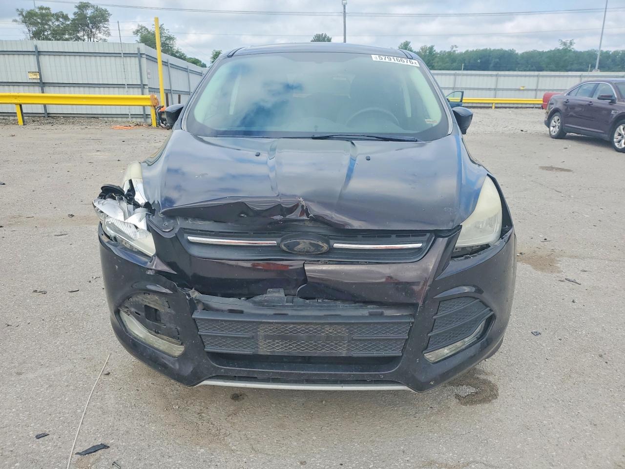 2013 Ford Escape Se Black vin: 1FMCU9GX6DUC61670