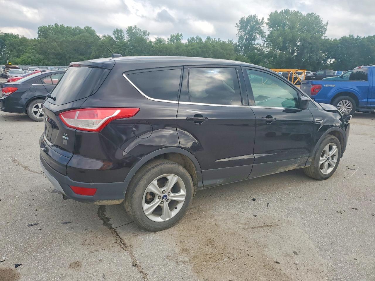 2013 Ford Escape Se Black vin: 1FMCU9GX6DUC61670