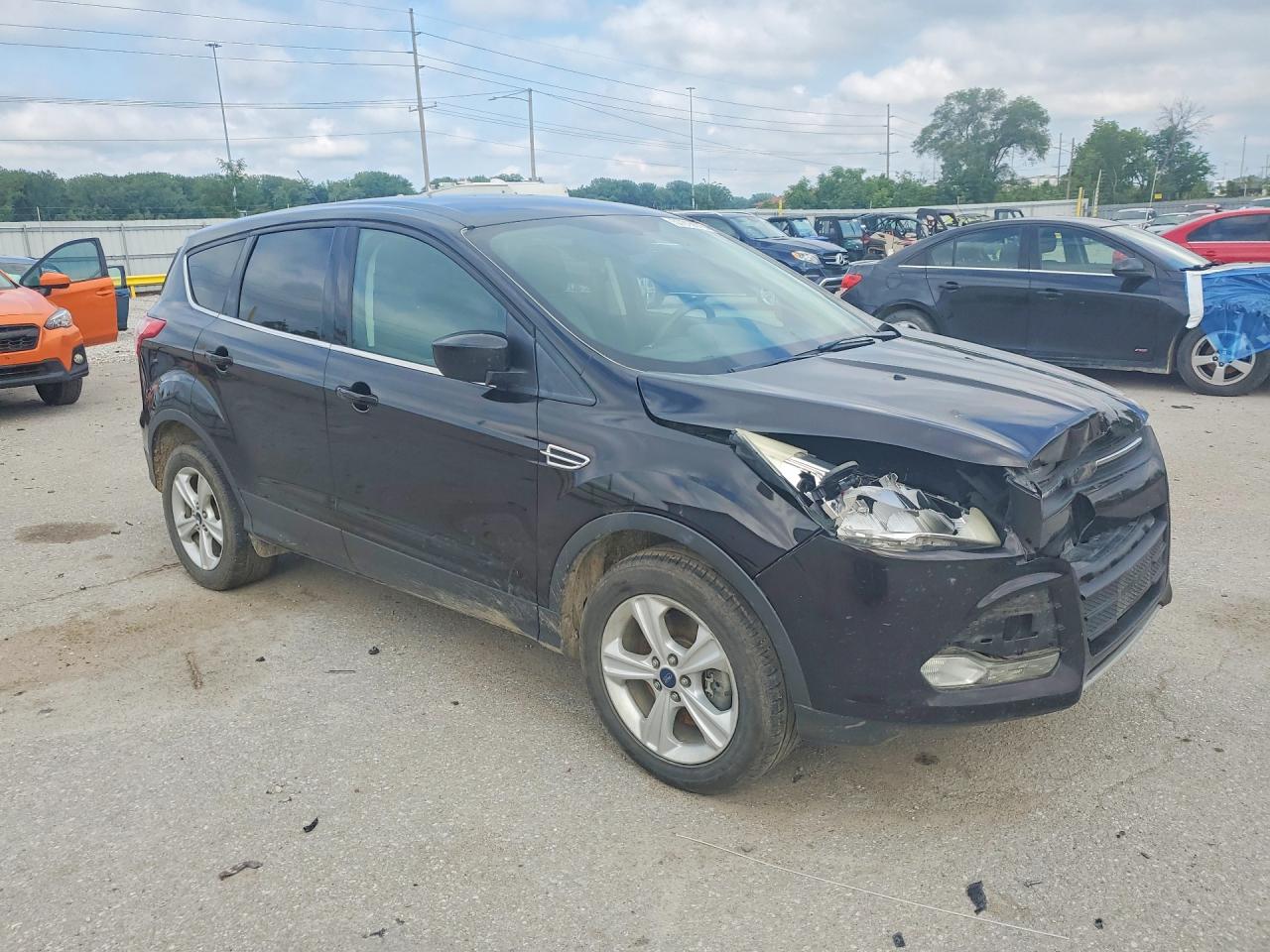 2013 Ford Escape Se Black vin: 1FMCU9GX6DUC61670