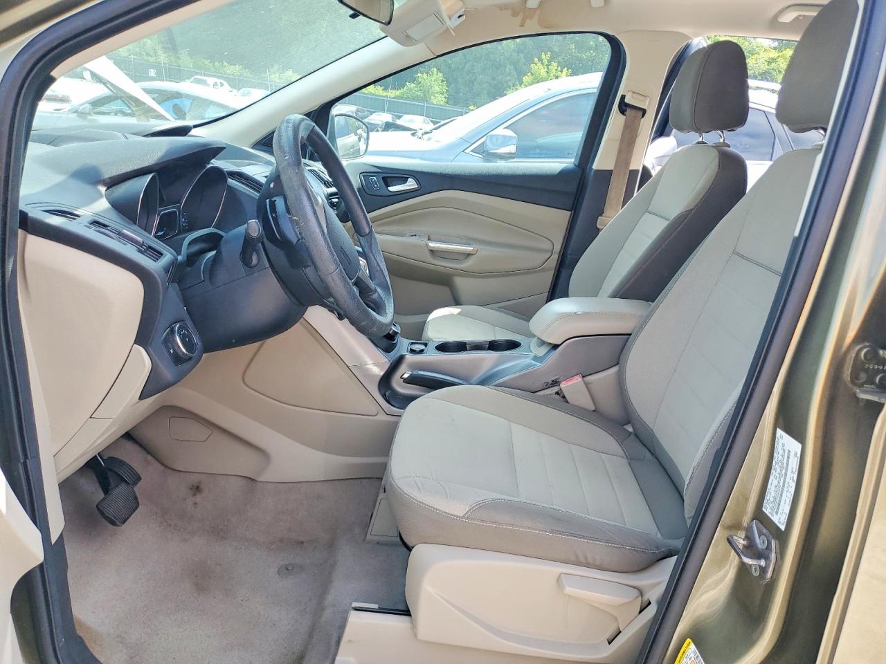 2013 Ford Escape Se Green vin: 1FMCU9GX6DUC90375