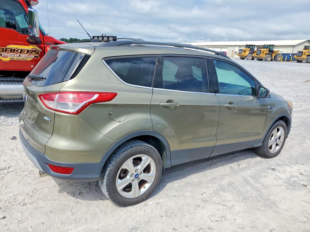 2013 Ford Escape Se Green vin: 1FMCU9GX6DUC90375