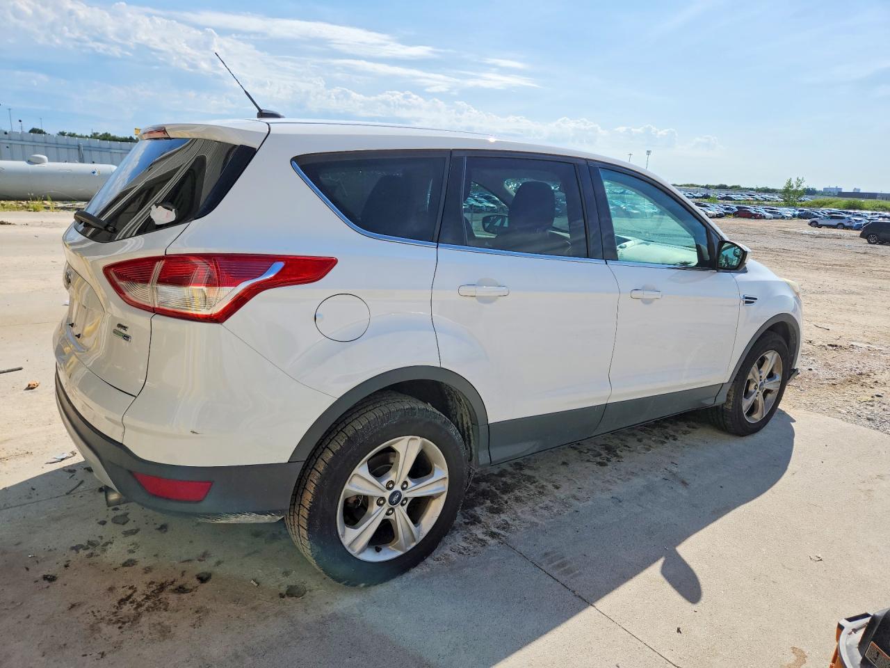 2013 Ford Escape Se White vin: 1FMCU9GX6DUD18711