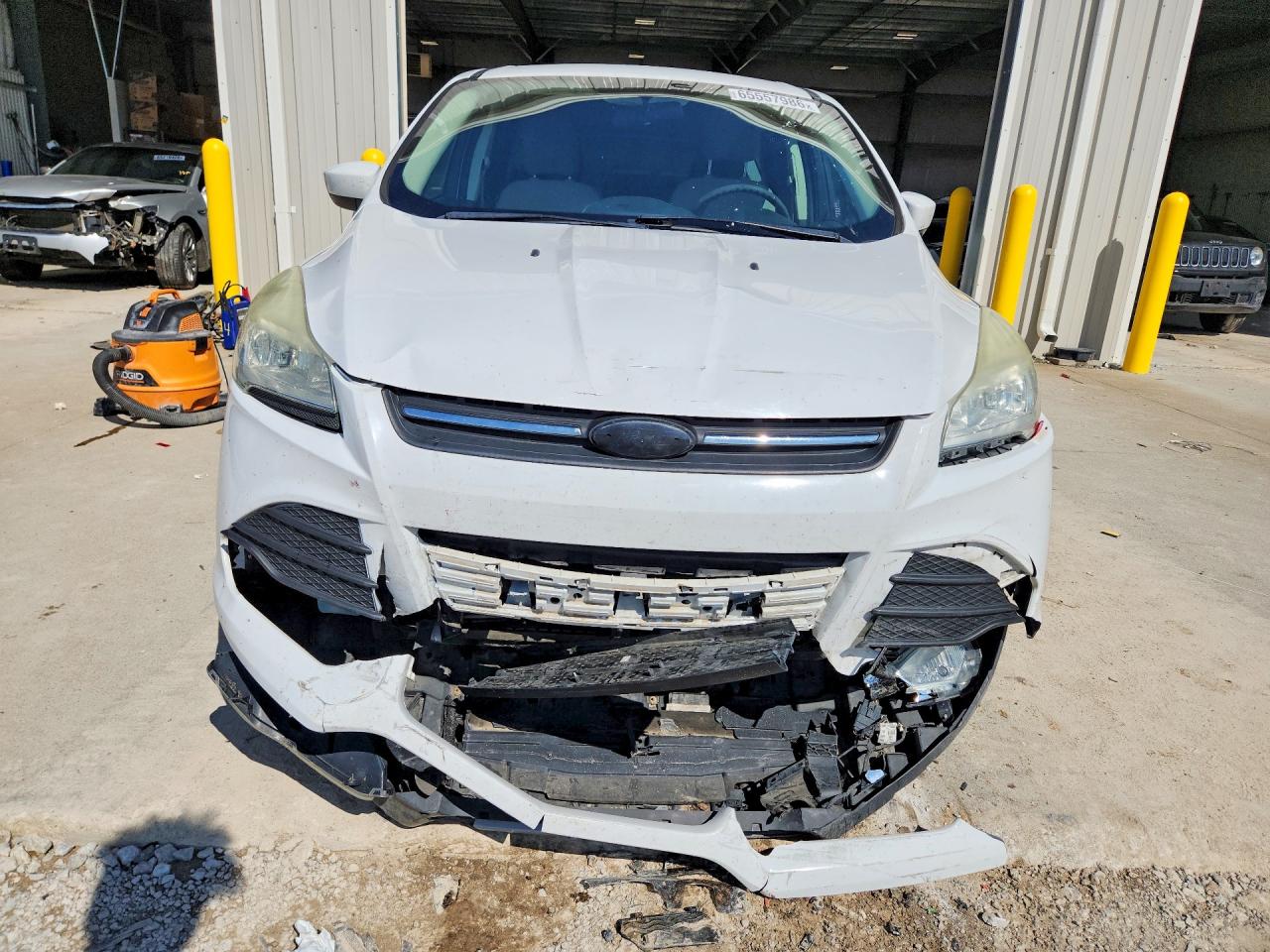 2013 Ford Escape Se White vin: 1FMCU9GX6DUD18711