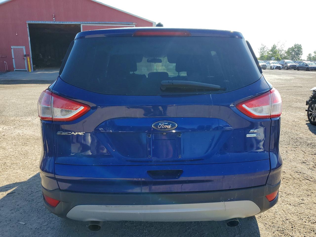 2014 Ford Escape Se Blue vin: 1FMCU9GX6EUA08060