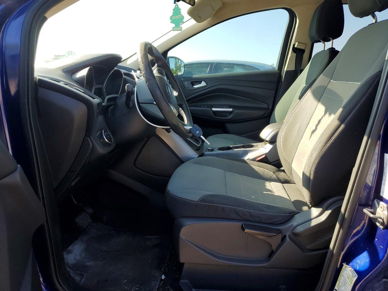 2014 Ford Escape Se Blue vin: 1FMCU9GX6EUA08060