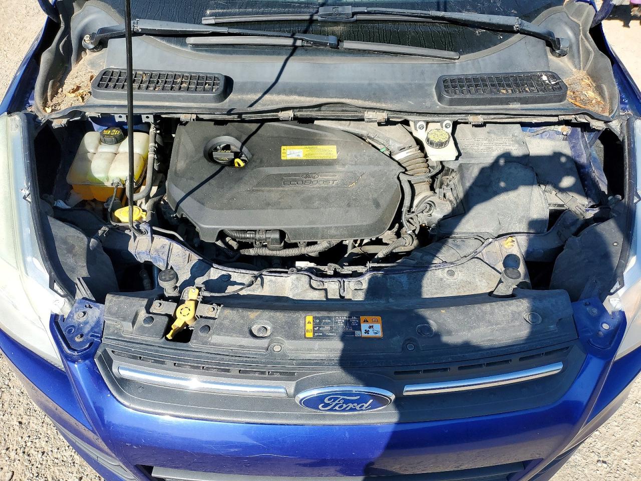 2014 Ford Escape Se Blue vin: 1FMCU9GX6EUA08060